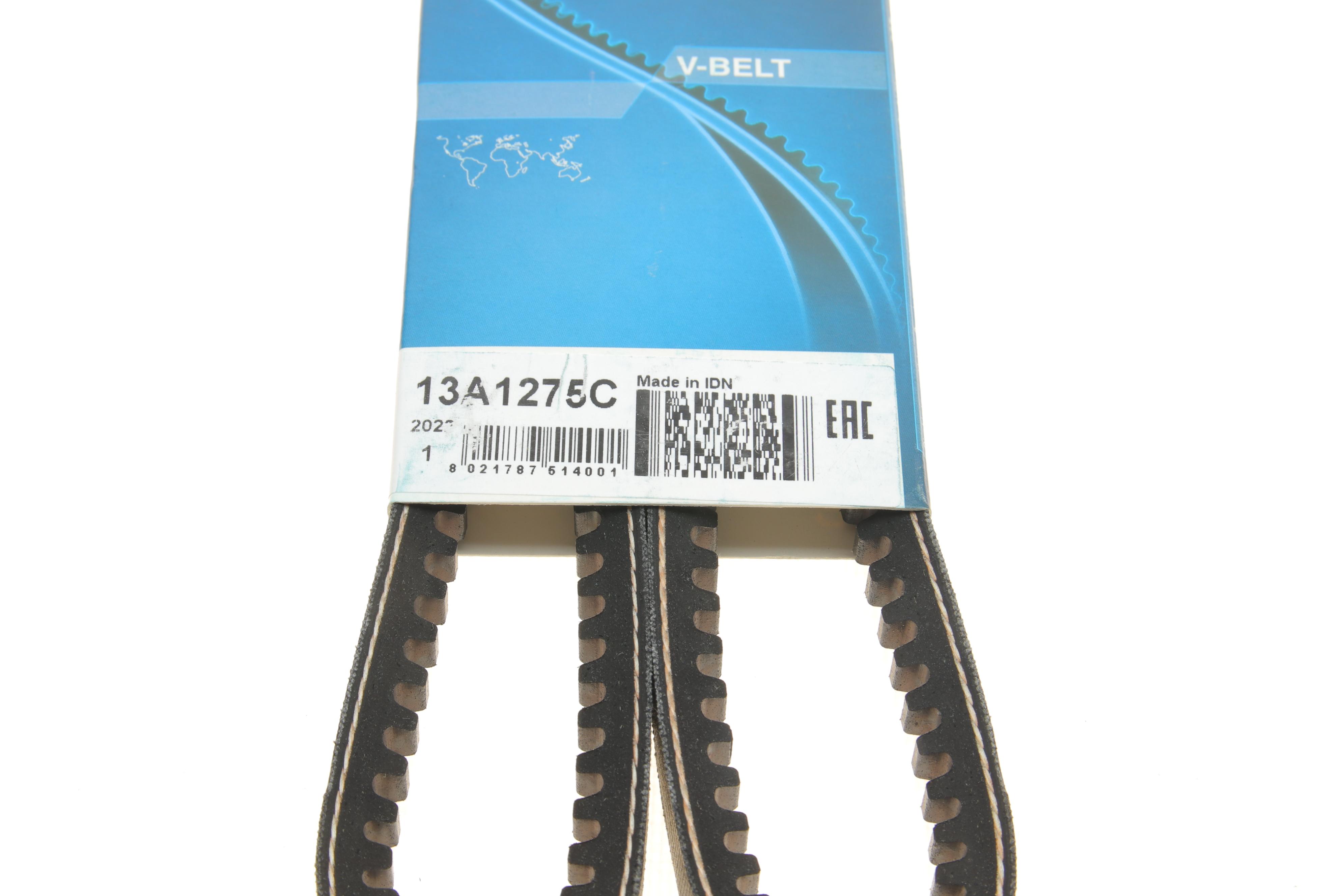 Ремінь генератора MB 609/714D/VW T4 2.4D/Etalon (13x1275)