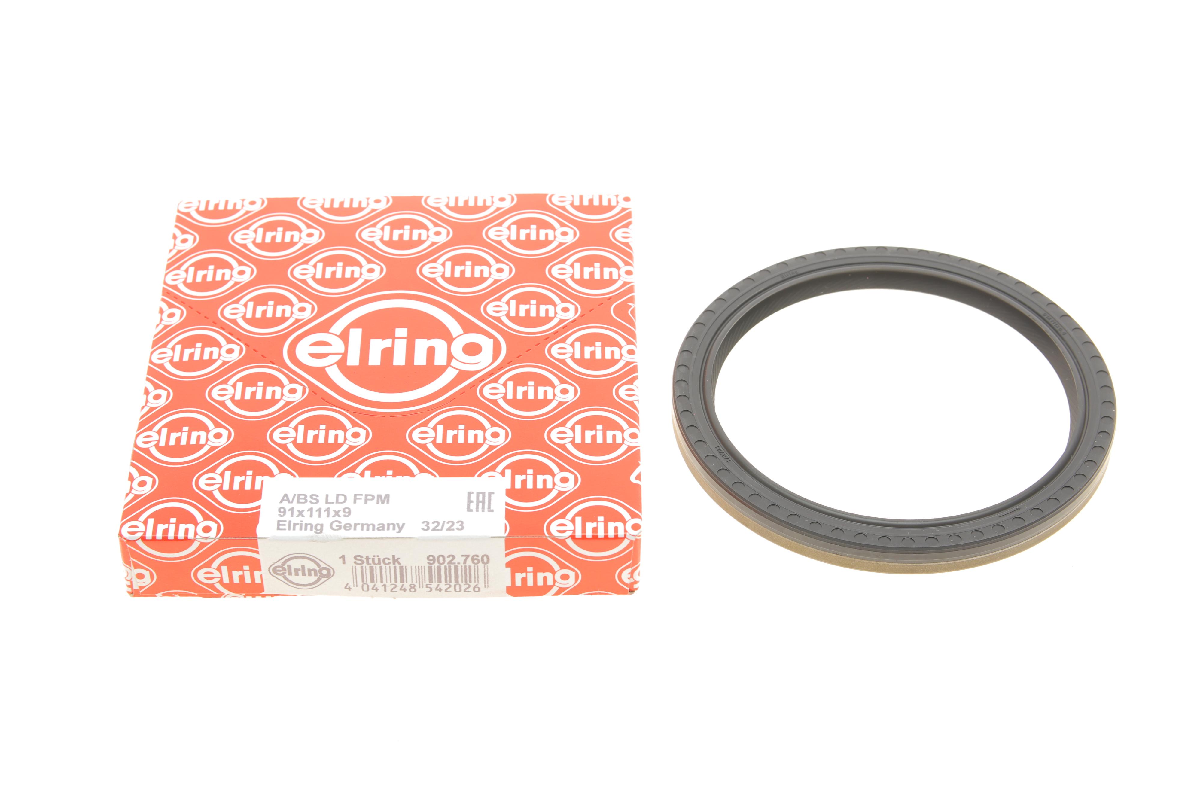 Сальник колінвалу (задній) Hyundai Elantra 2.0CRDI 01-06 (91x111x9)