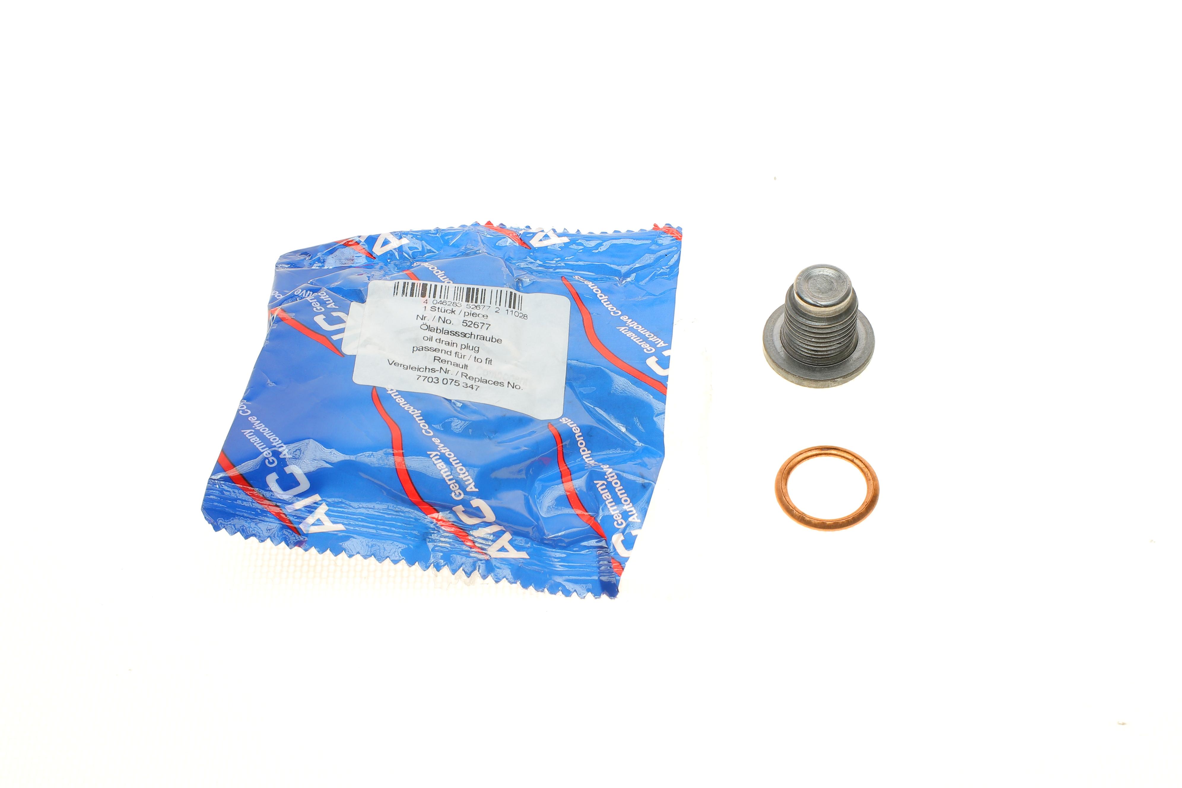 Болт зливу оливи + шайба Citroen BX/Citroen 205/306/309/405 -96 (M16x1.5)