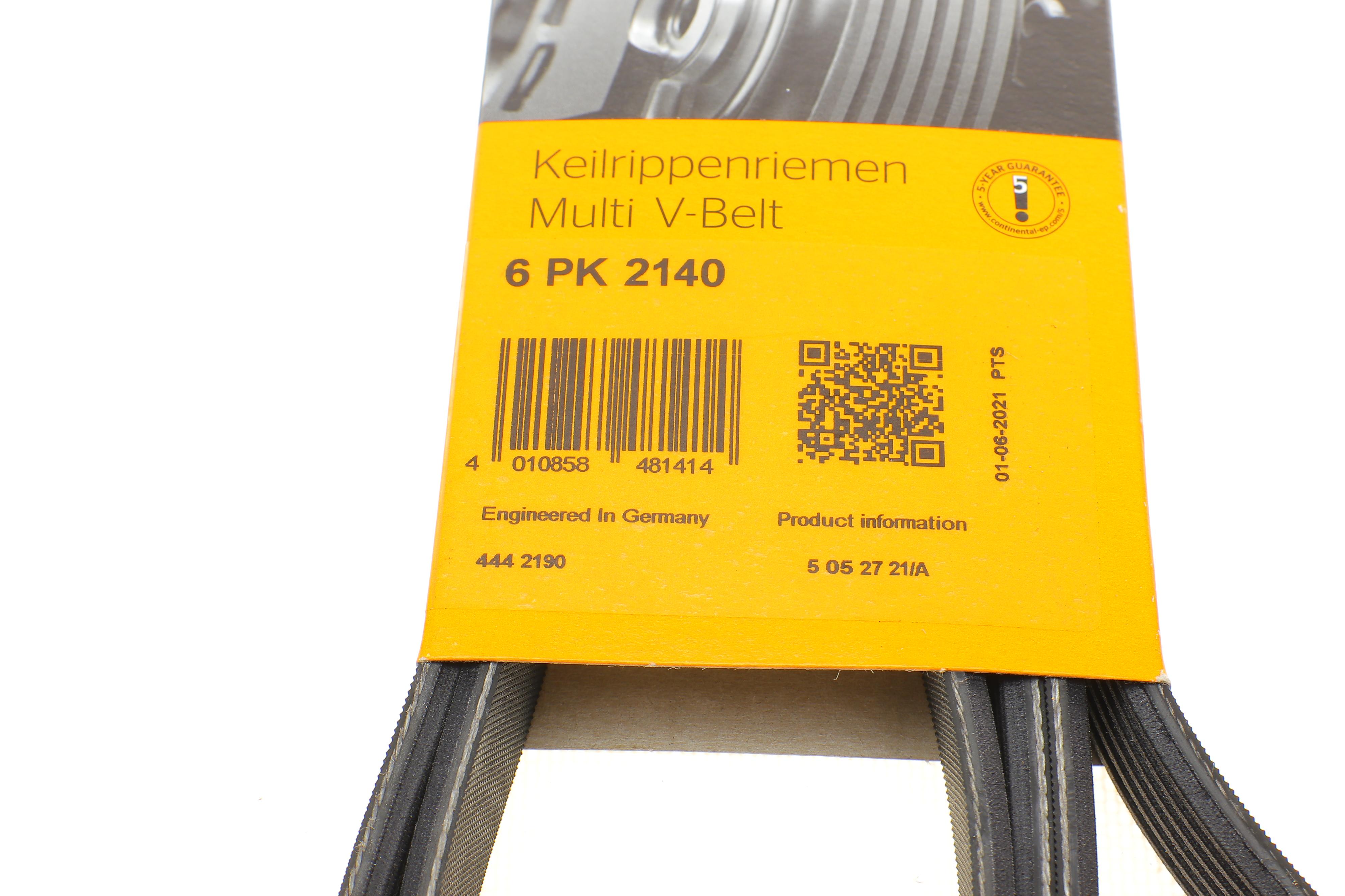 Ремінь генератора MB Sprinter 2.9TDI (+AC)