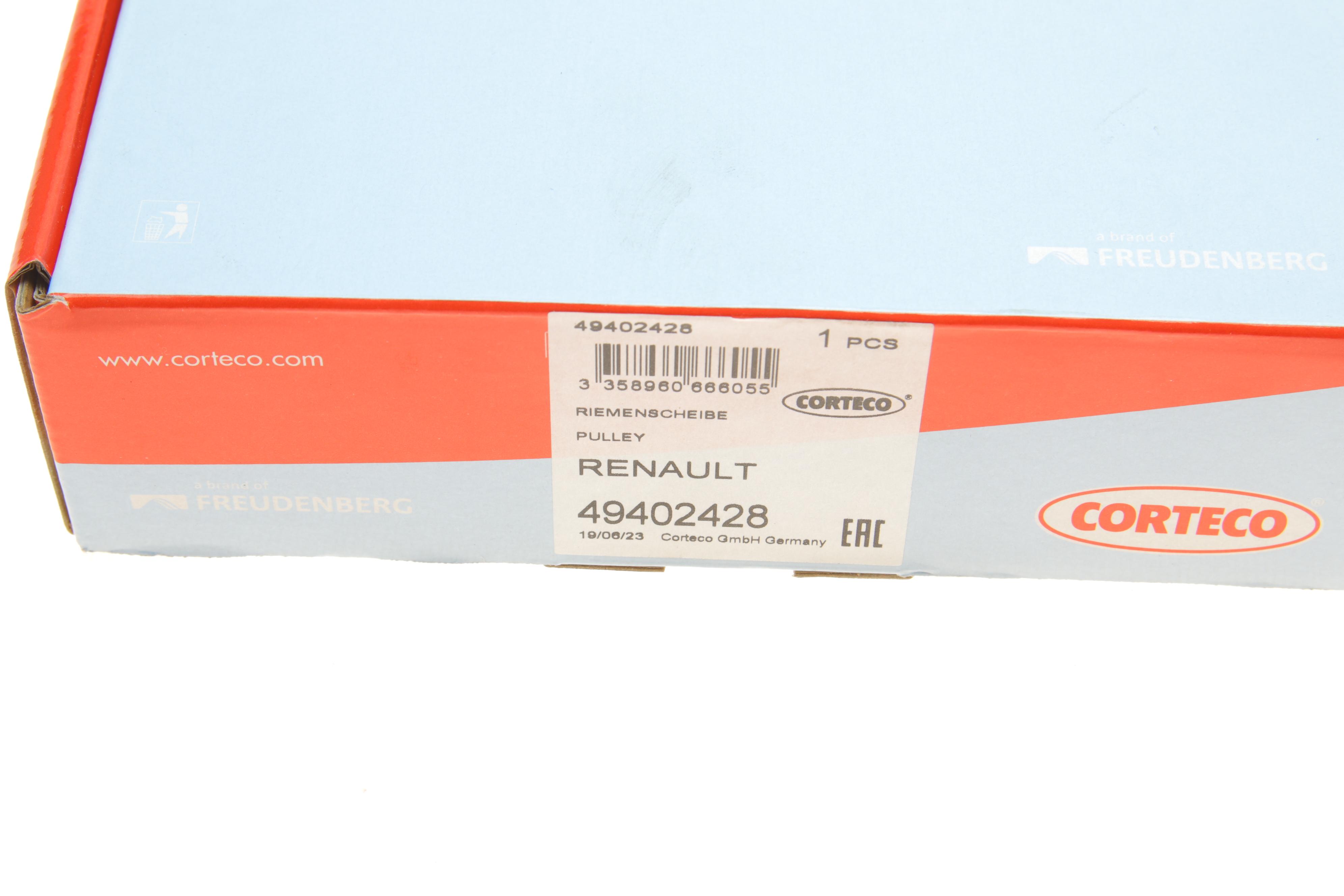 Шків колінвалу Renault Master 2.3dCI 10- (7PK) OE