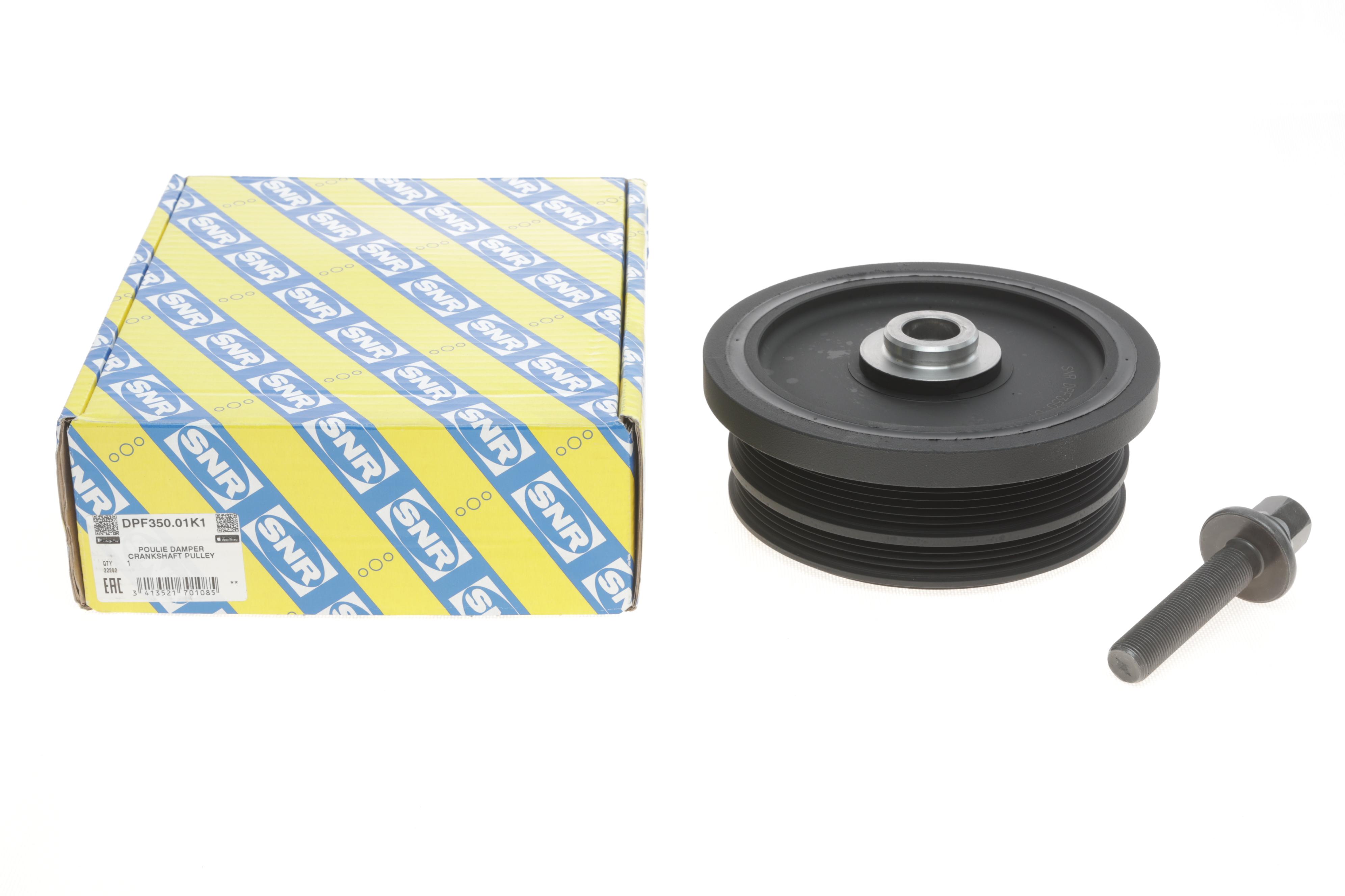 Шків колінвалу BMW 1 (E87)/3 (E90/E91)/5 (E60)/X3 (E83) 2.0D 02-12 (4PK+6PK) (в комплекті з болтом)