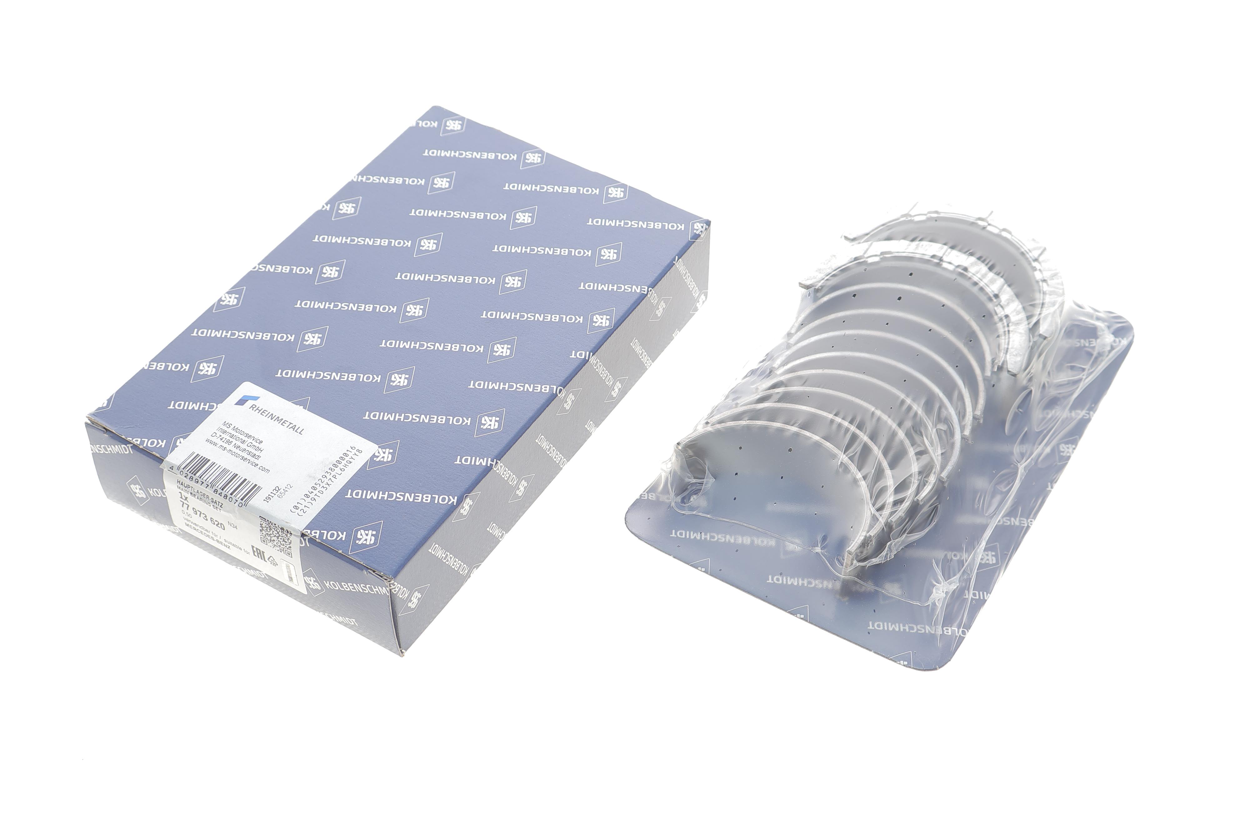 Вкладиші корінні MB Sprinter/Vito OM651 09- (+0, 50)