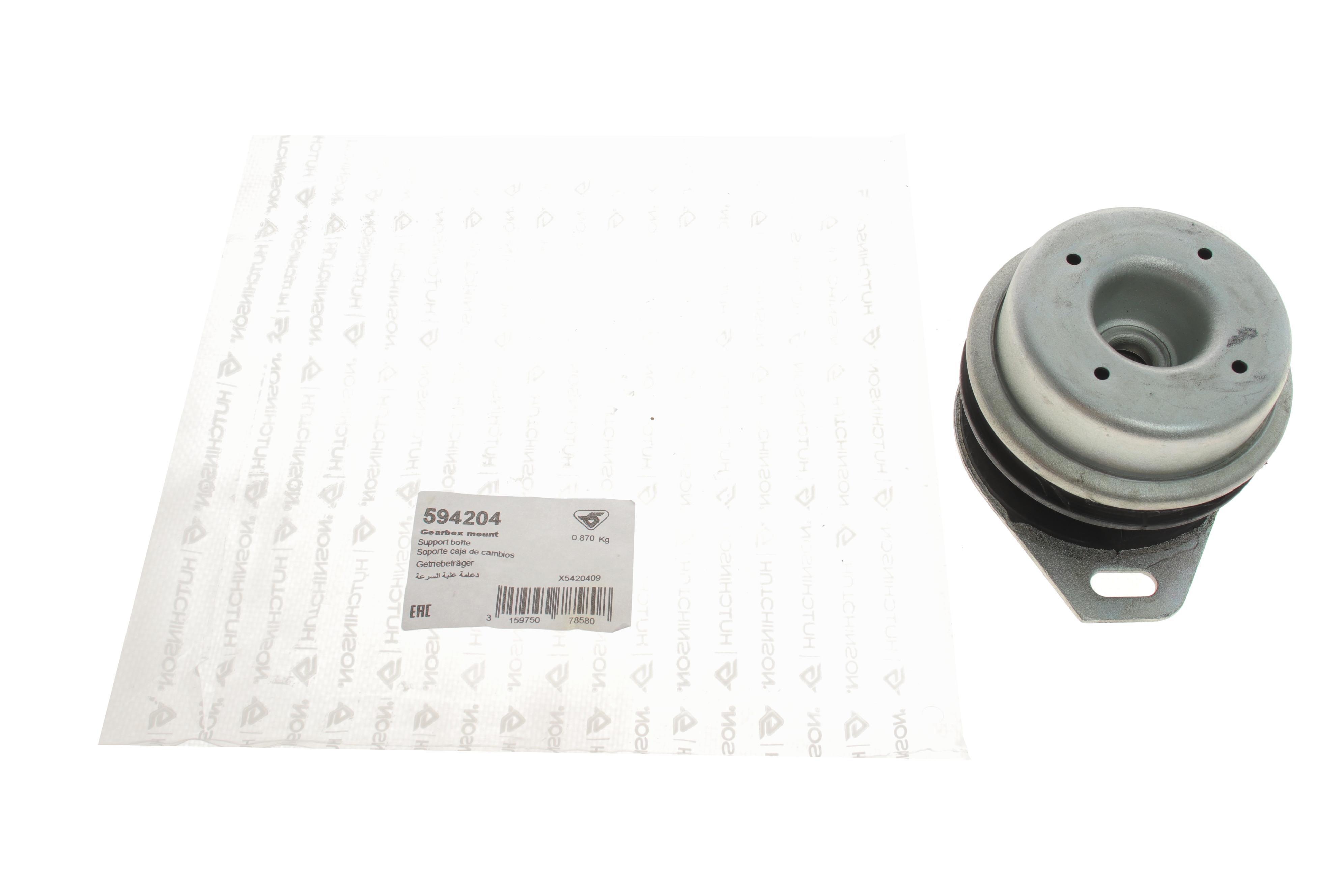 Подушка КПП Fiat Scudo 2.0HDI 00- (L)