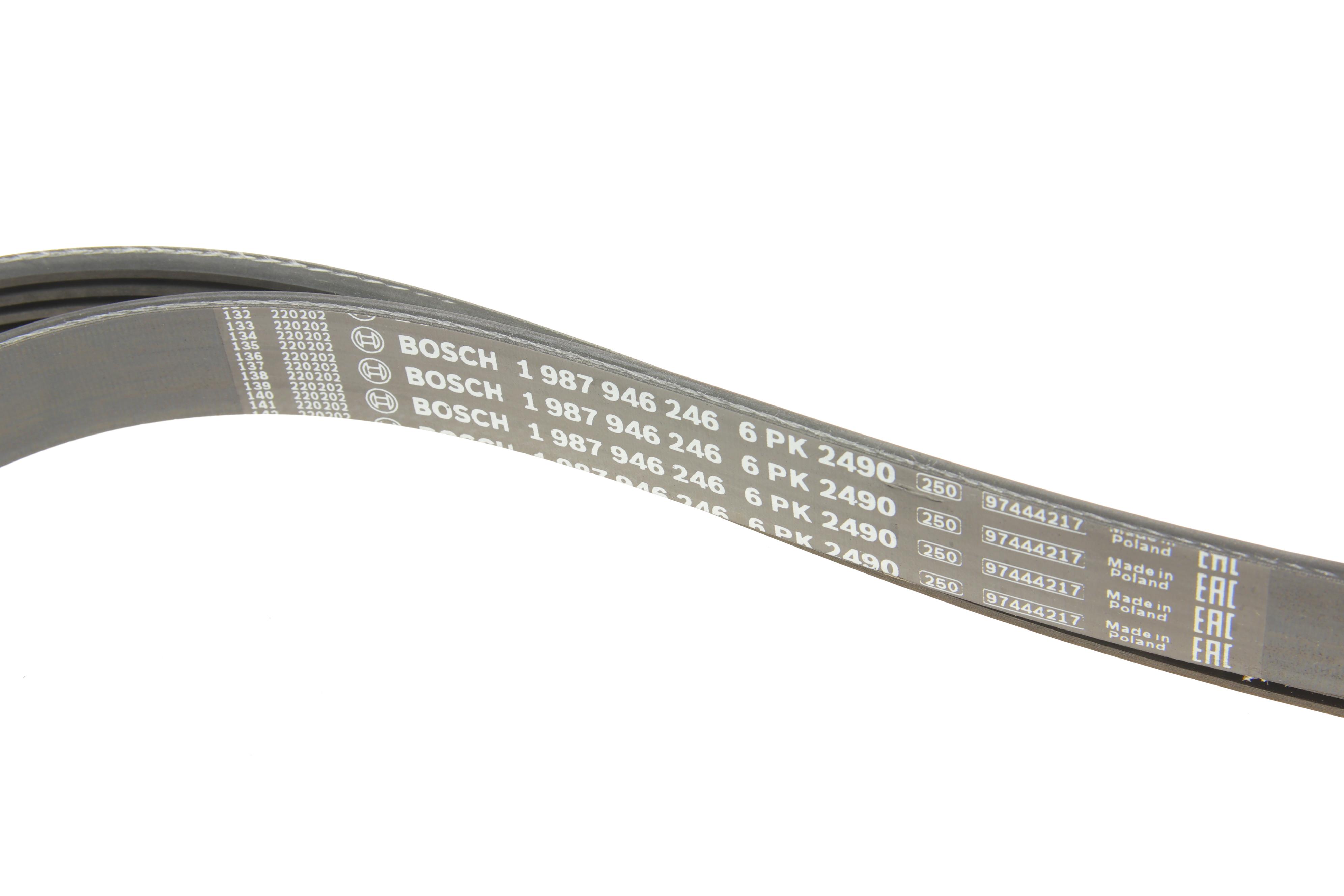 Ремінь генератора Audi A4/A6/A8/Q7 2.7/3.0TDI 04- (6PK2490)