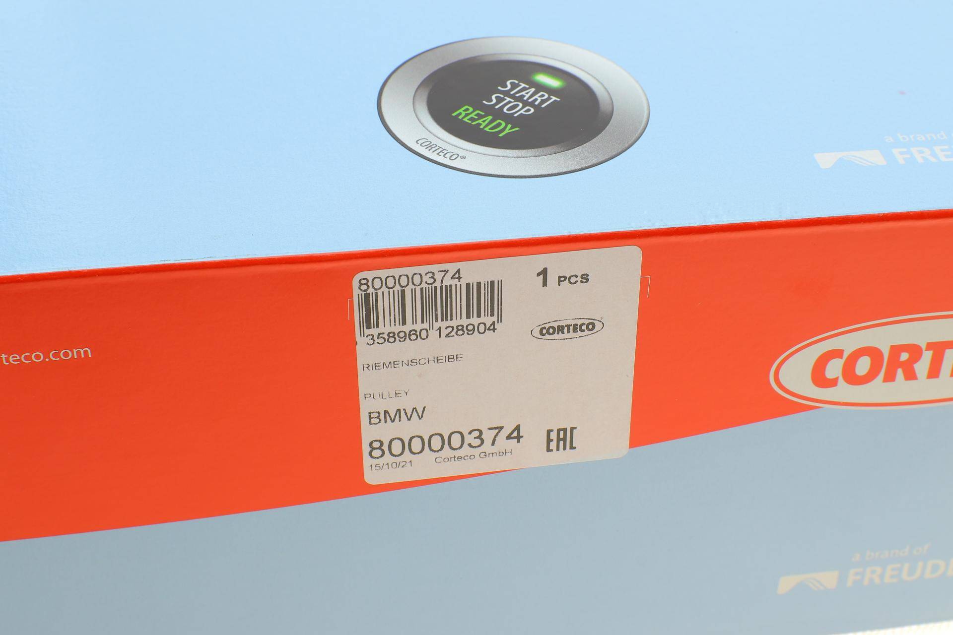 Шків колінвалу BMW 1/3/5/X3 2.0D 02- (4PK+6PK)