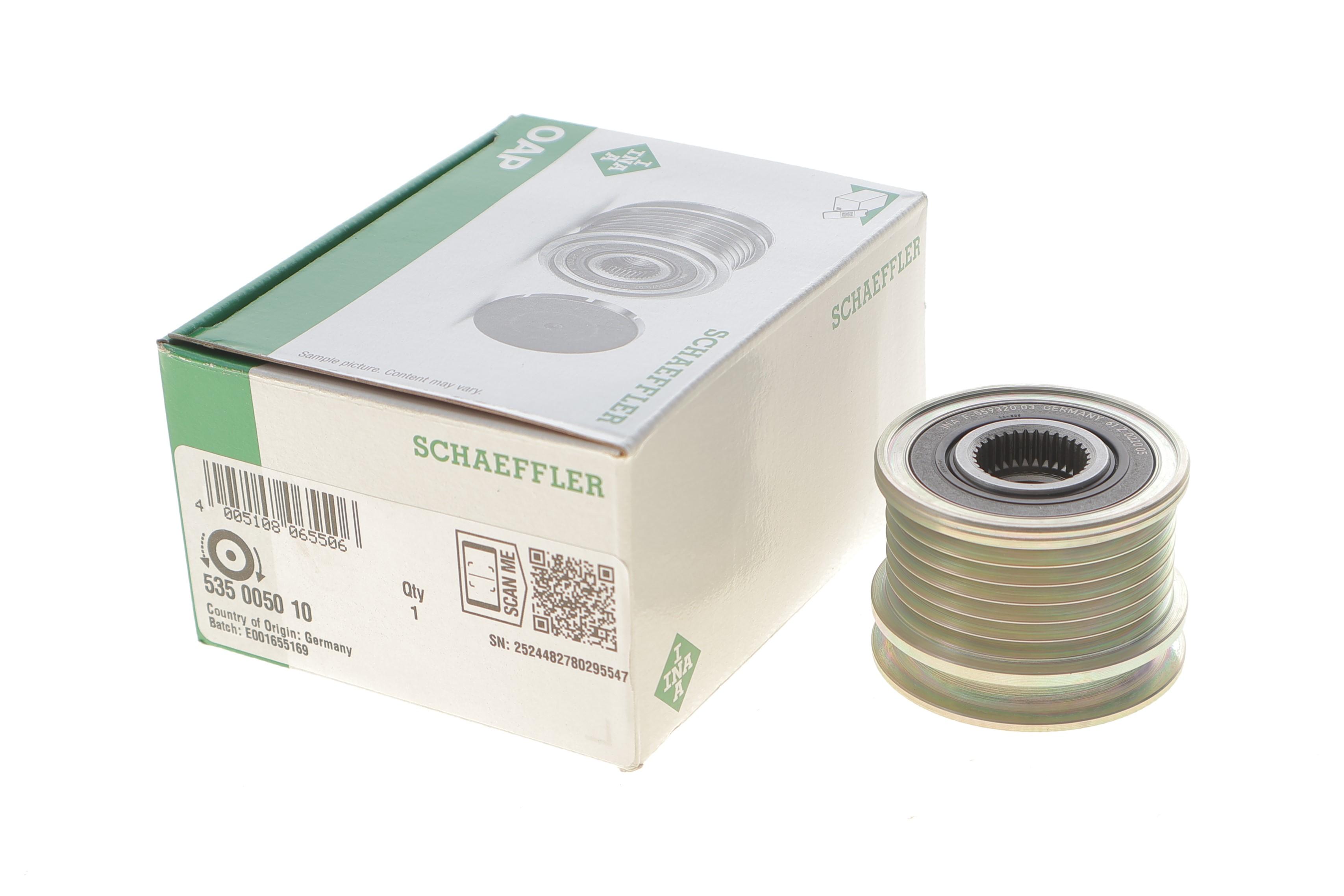 Шків генератора MB Sprinter/Vito CDI (тип Bosch), 6PK, OM611/OM612/OM642/OM646/OM651