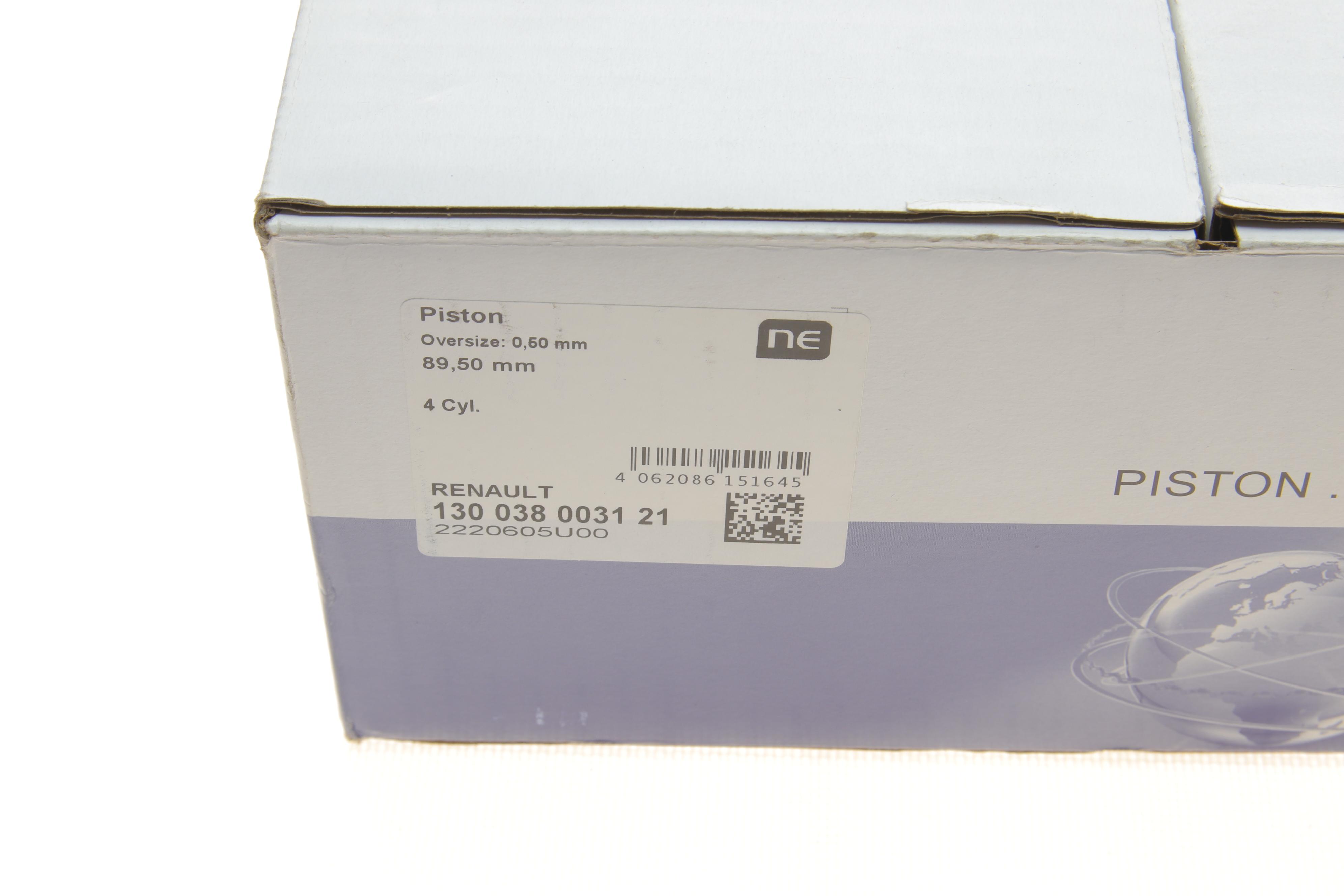 Поршень Renault Trafic/Master/Opel Vivaro 2.5CDTi (89.50mm/+0.5) = 7138515000