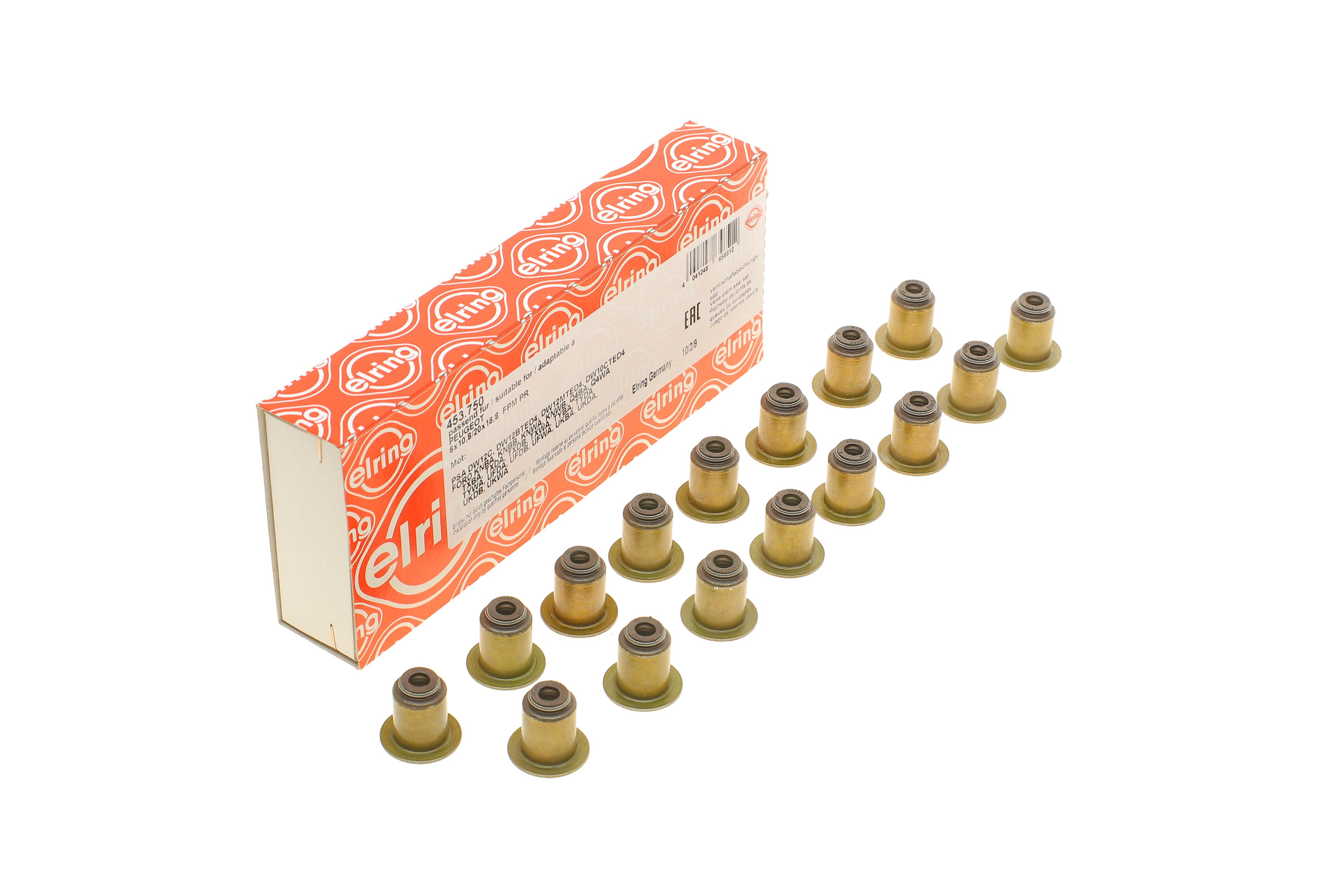 Сальник клапана (впуск/випуск) Citroen Jumper/Jumpy/Peugeot Boxer/Expert 2.0 HDi 11- (к-кт 16шт)