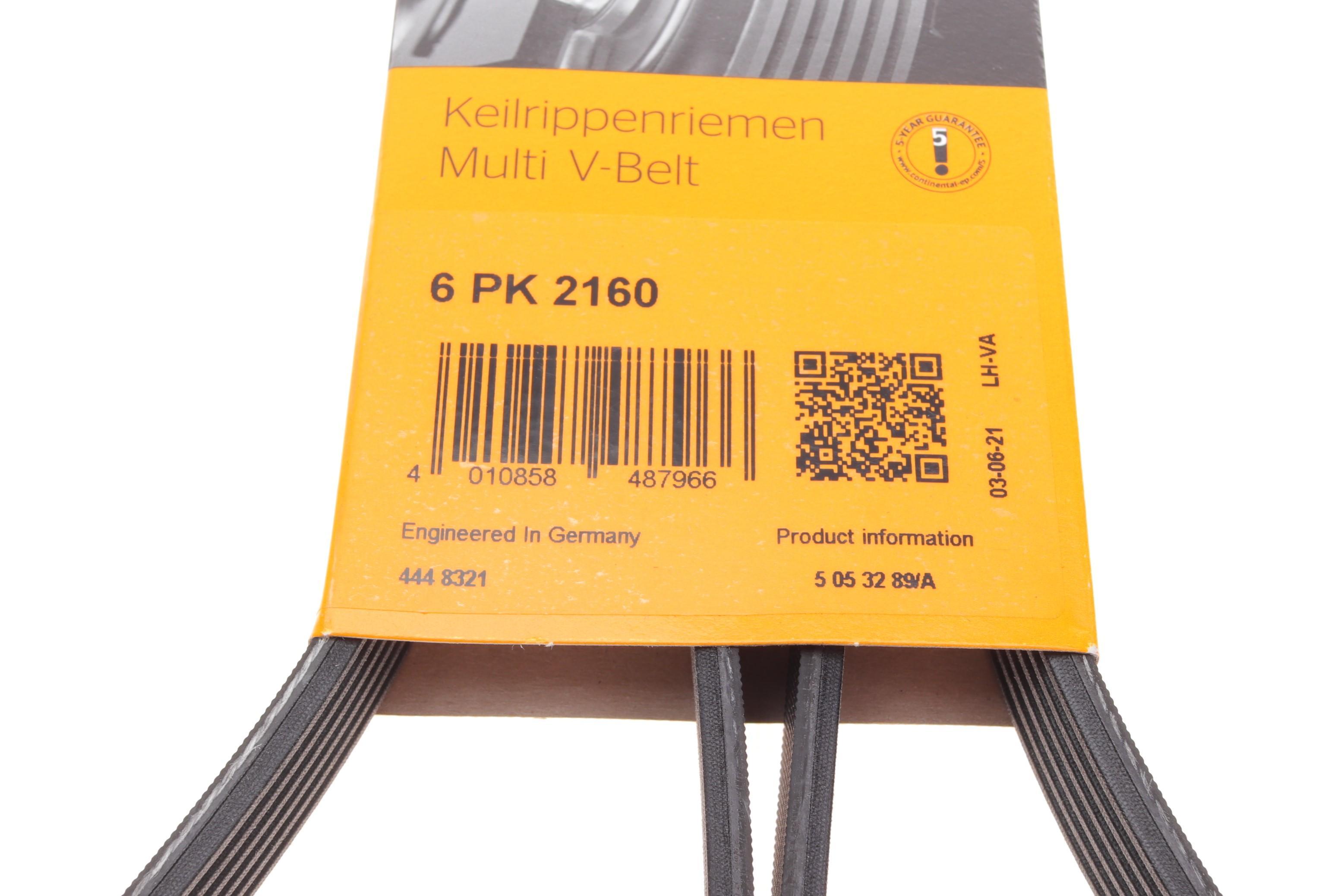 Ремінь генератора MB Vito (W638) 2.2CDI