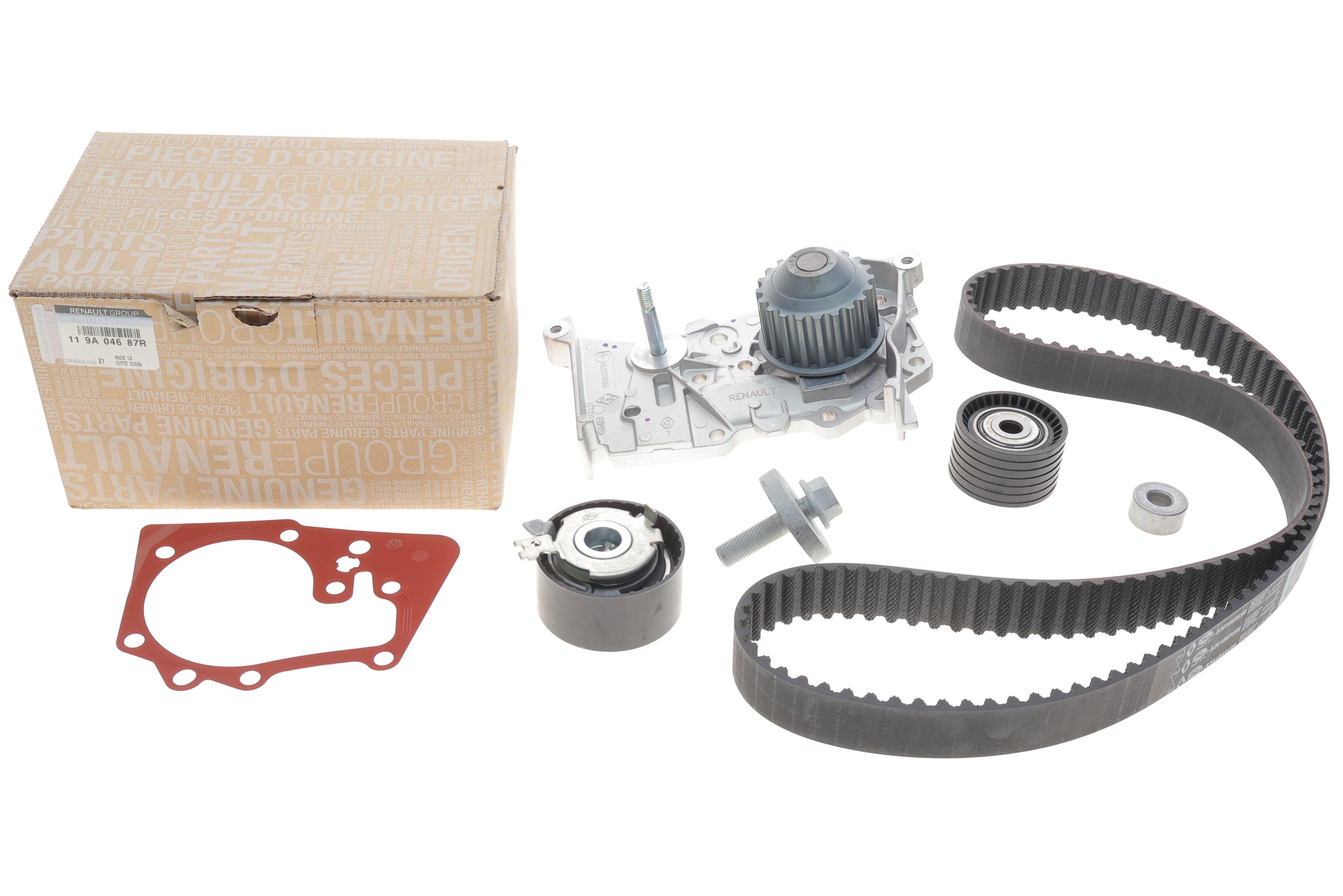 Комплект ГРМ + помпа Renault Megane III/ Scenic II/Laguna III 1.6 16V 02-