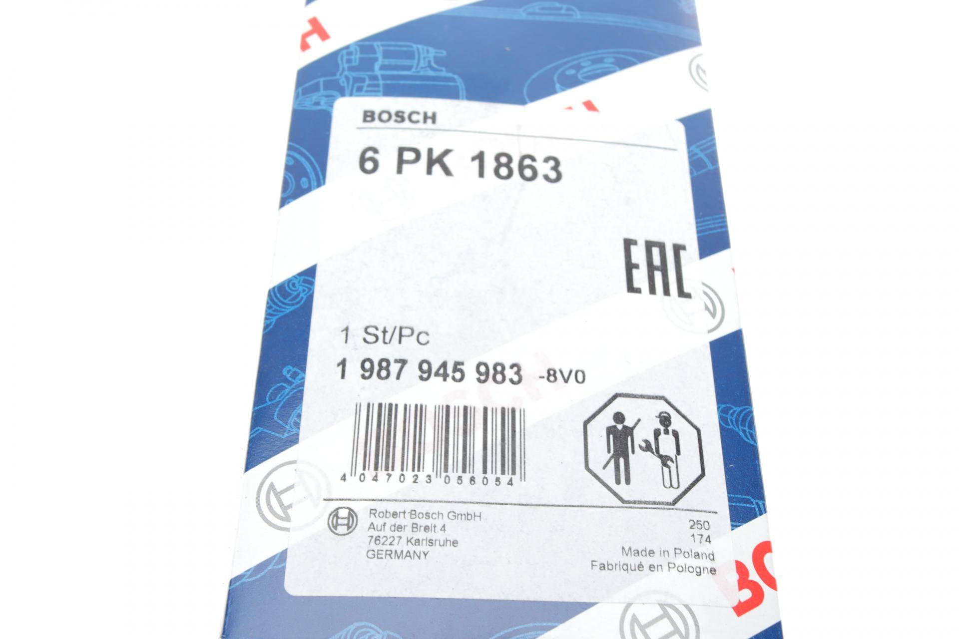 Ремінь генератора MB C-class (W202) 2.0 95-01 (6PK1863)