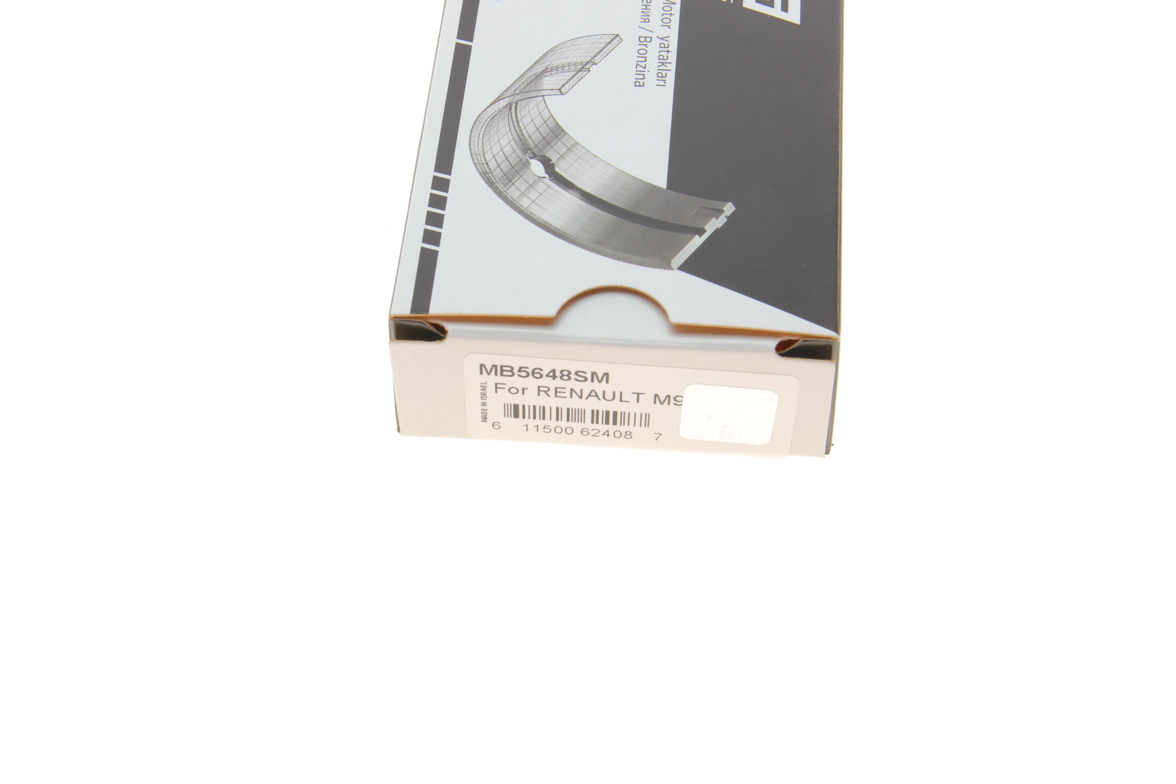 Вкладиші корінні Renault Trafic 2.0 dCi 06- (STD)