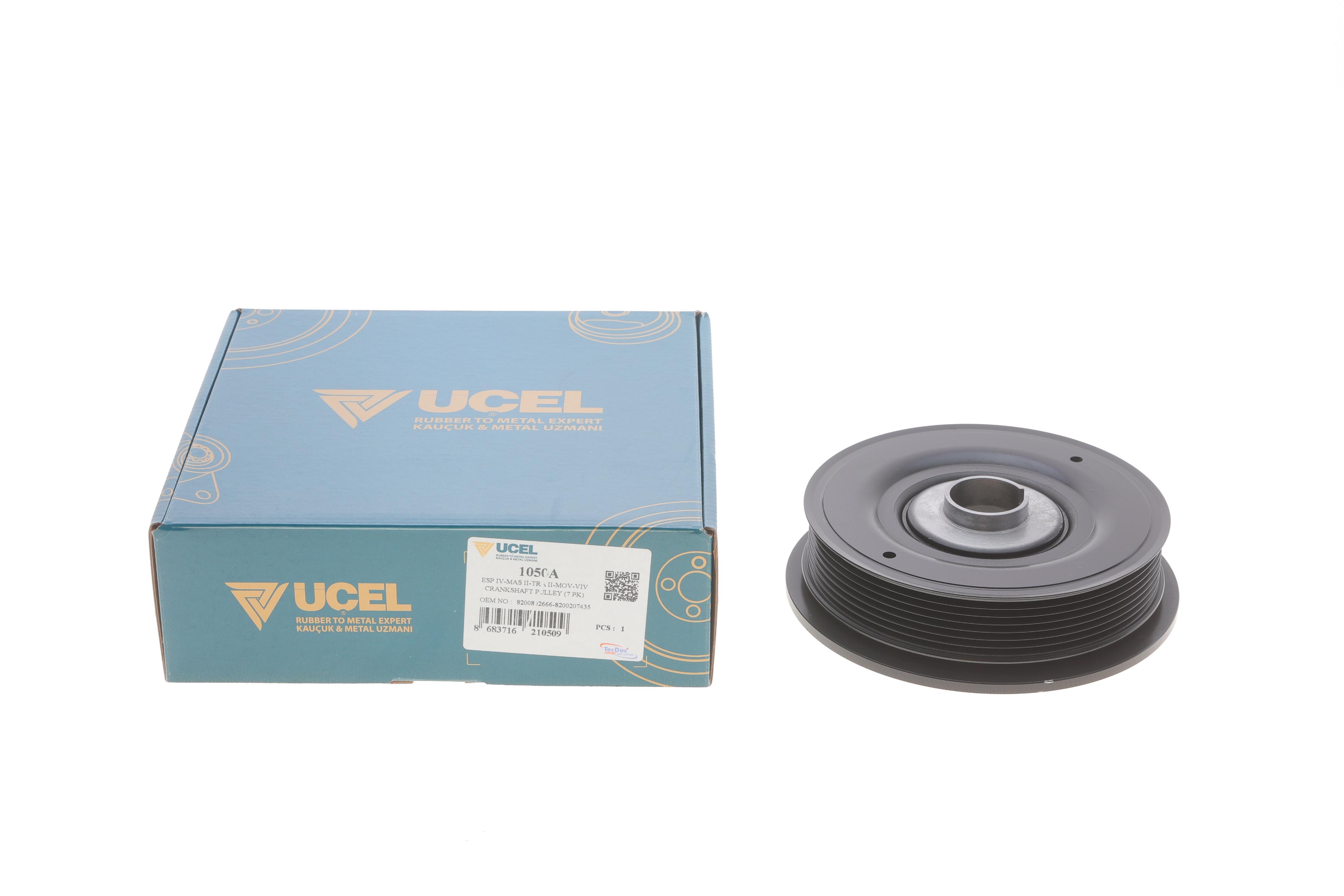 Шків колінвалу Renault Trafic/Opel Vivaro 2.5DCI 06- (7PK)