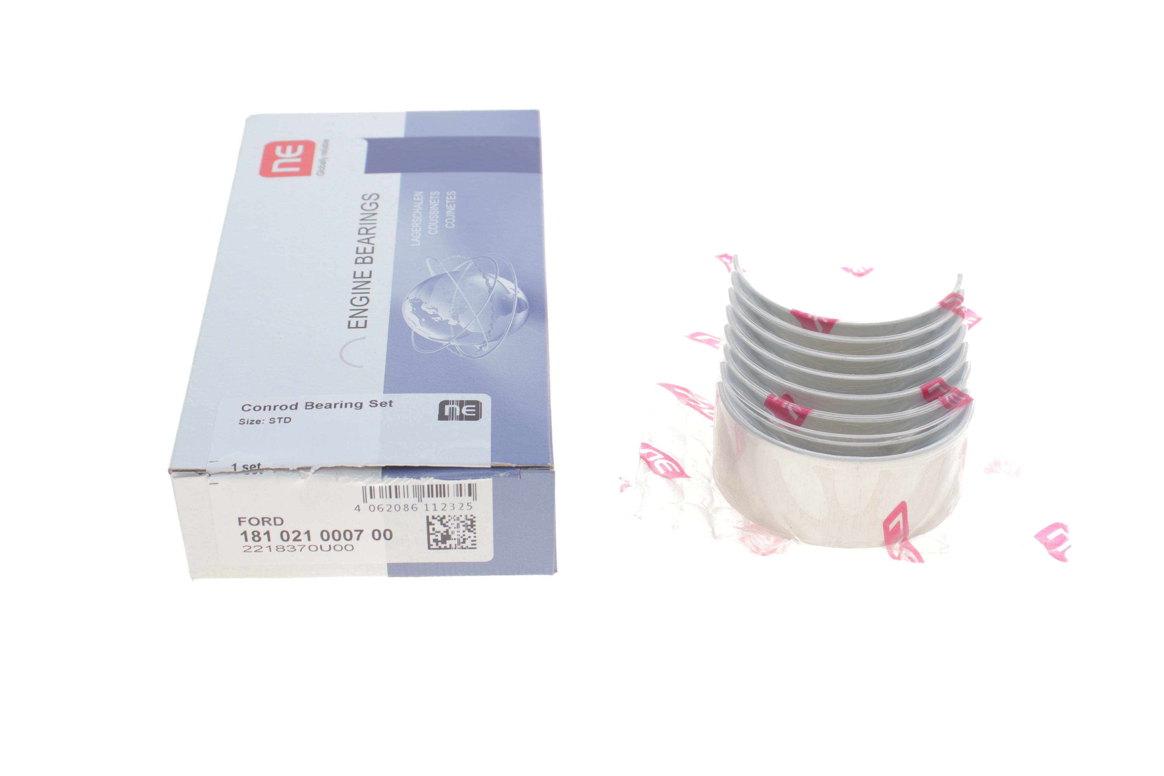 Вкладиші шатунні Ford Transit/Mondeo 2.0TD/TDCi/2.4TDI (STD) = 6121560000