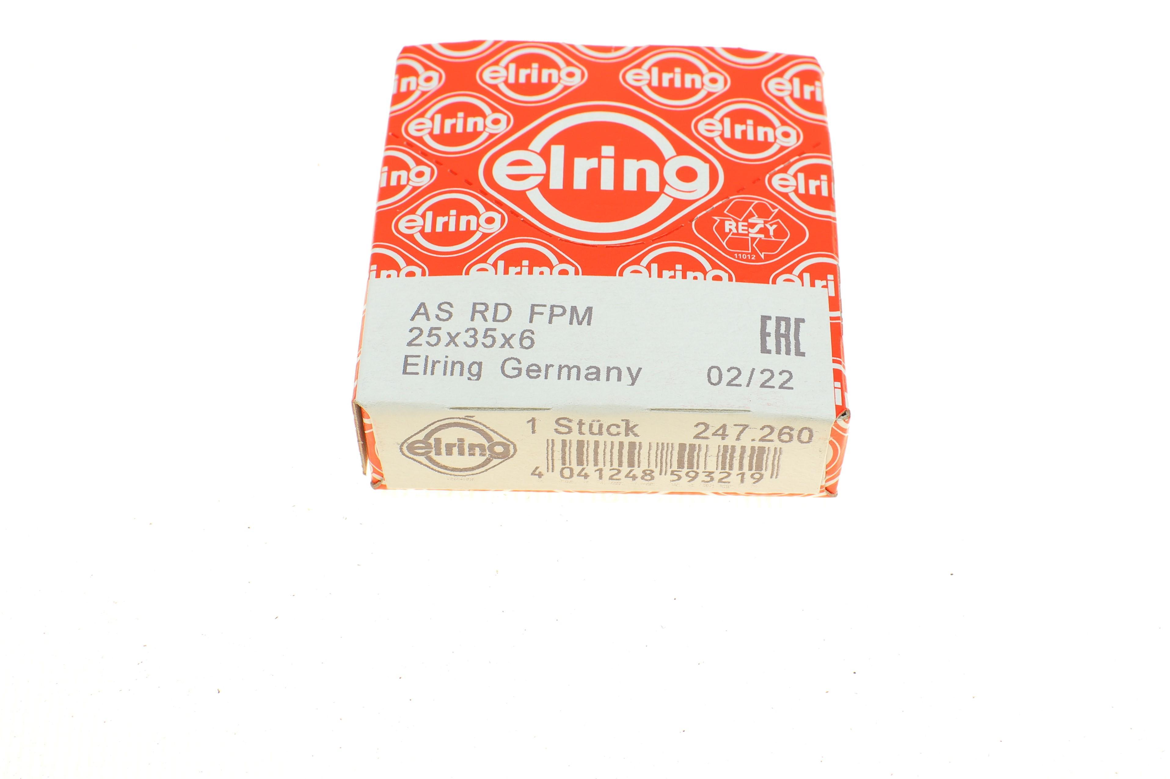 Сальник розподільного валу Hyundai Elantra/Sonata/Mitsubishi Lancer/Colt 89-06 (25x35x6)