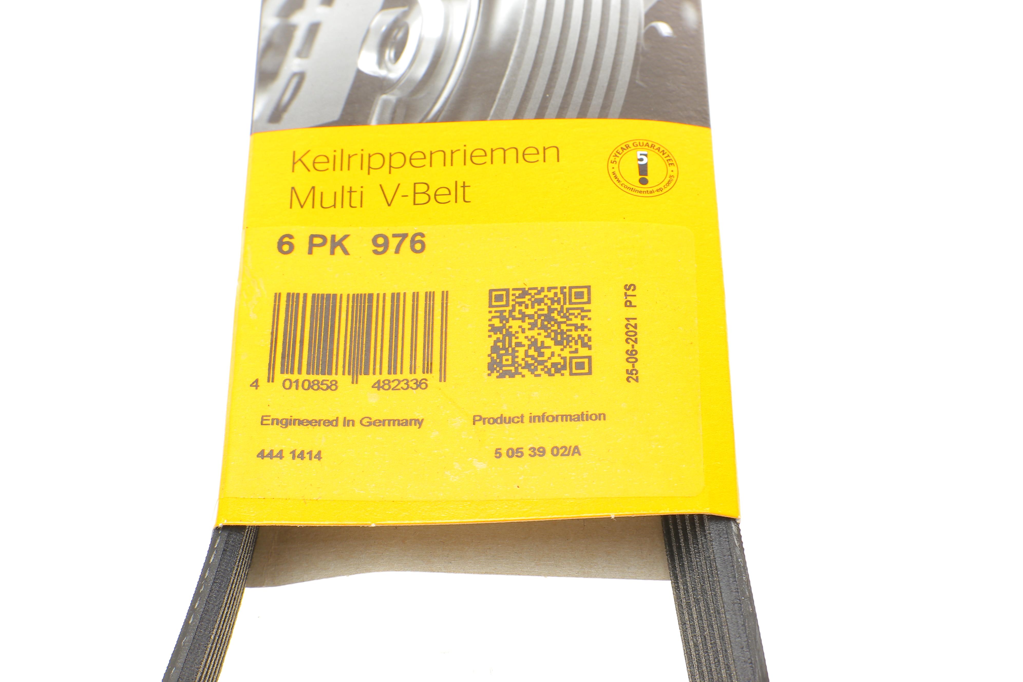 Ремінь генератора Peugeot Partner/307/508 02-/Citroen Berlingo/C2/C3/C4/C5 1.6 HDi 04-