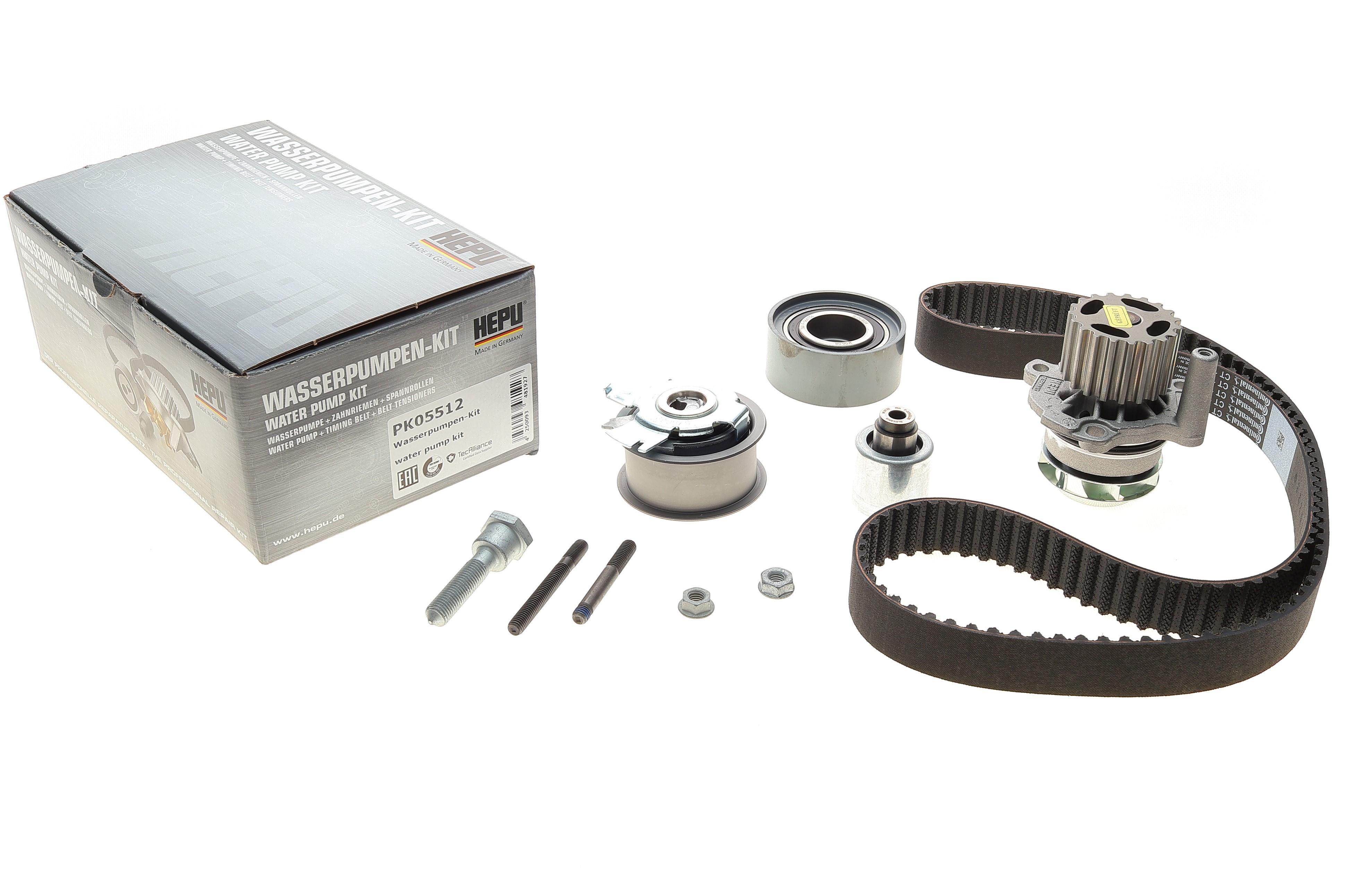 Комплект ГРМ + помпа Skoda Octavia/VW Passat 2.0 TDI 04-13 (помпа P551)