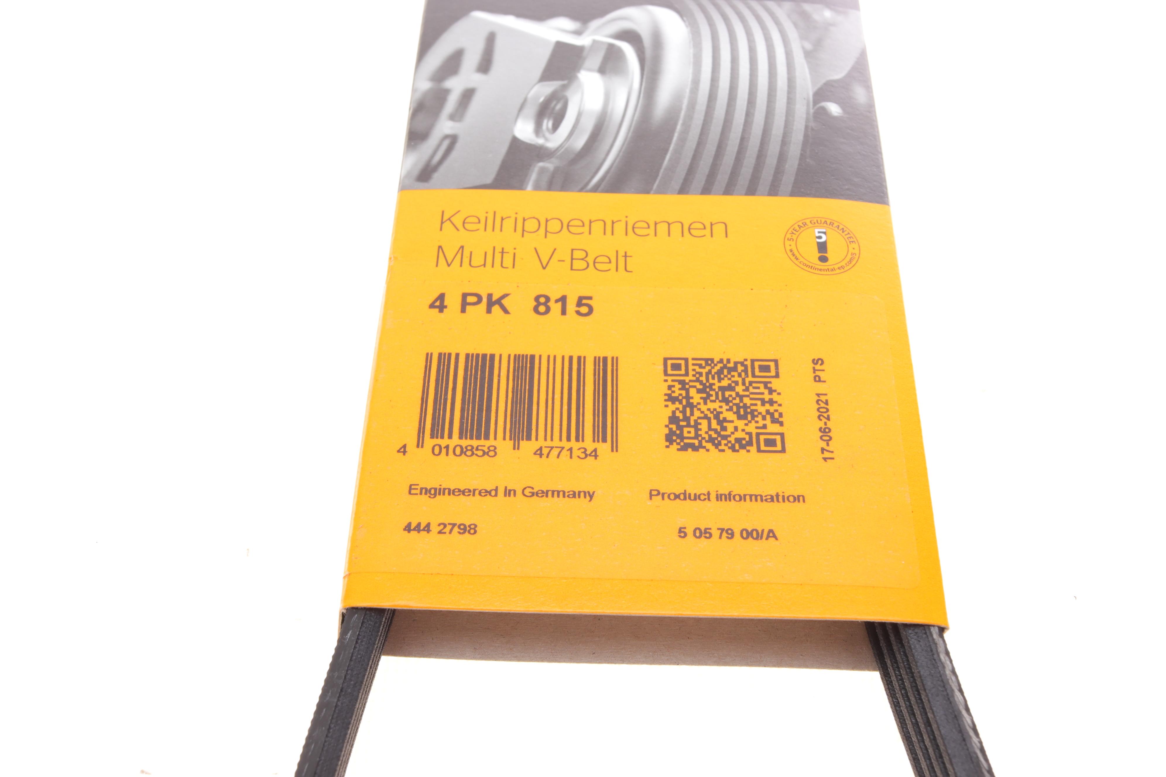 Ремінь генератора Nissan Primera 93-01/Peugeot 205/309 85-98/Hyundai Accent 1.1-1.6 95-10