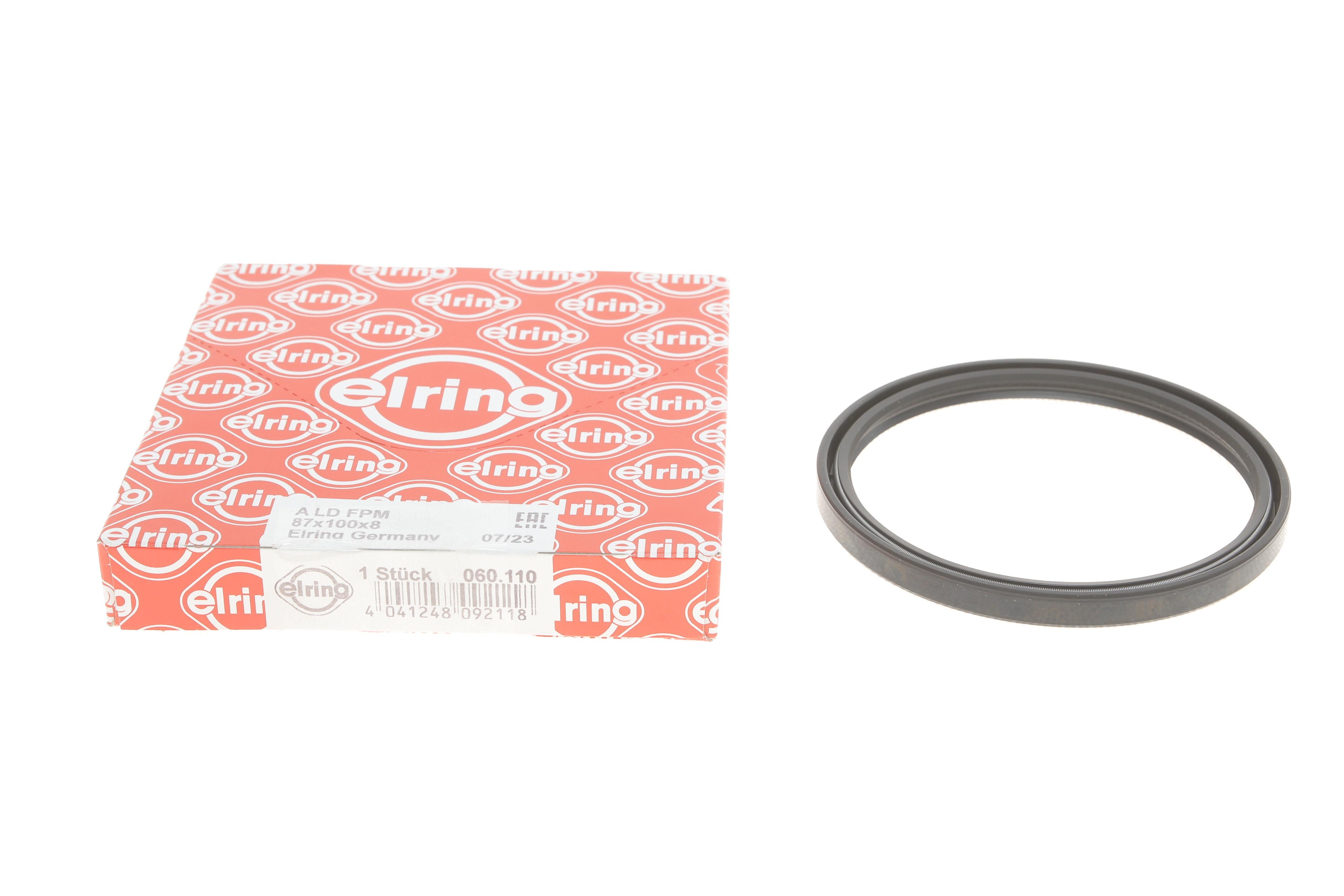 Сальник колінвалу (задній) Opel Combo 1.7D 94- (87х100х8)