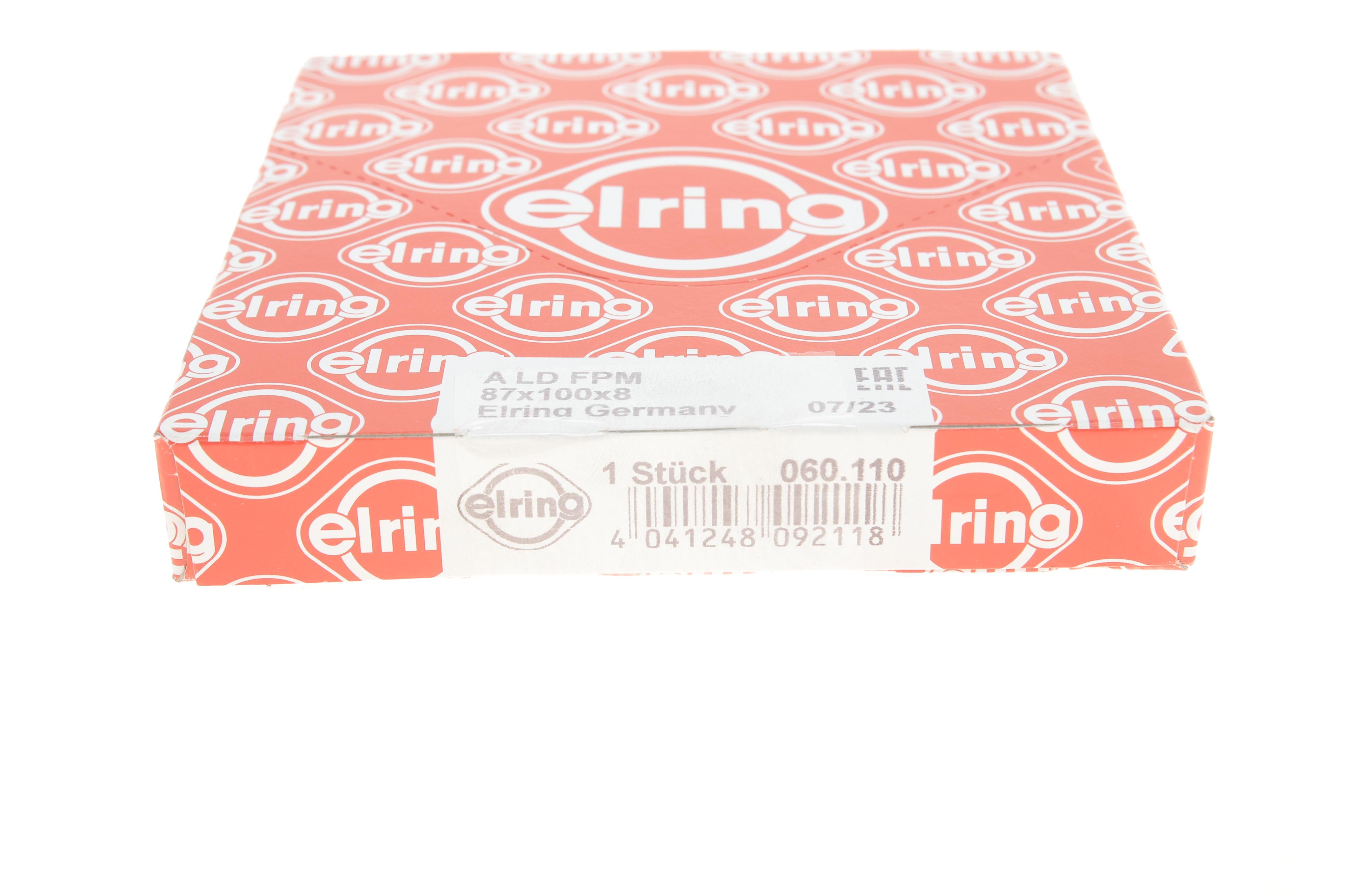 Сальник колінвалу (задній) Opel Combo 1.7D 94- (87х100х8)