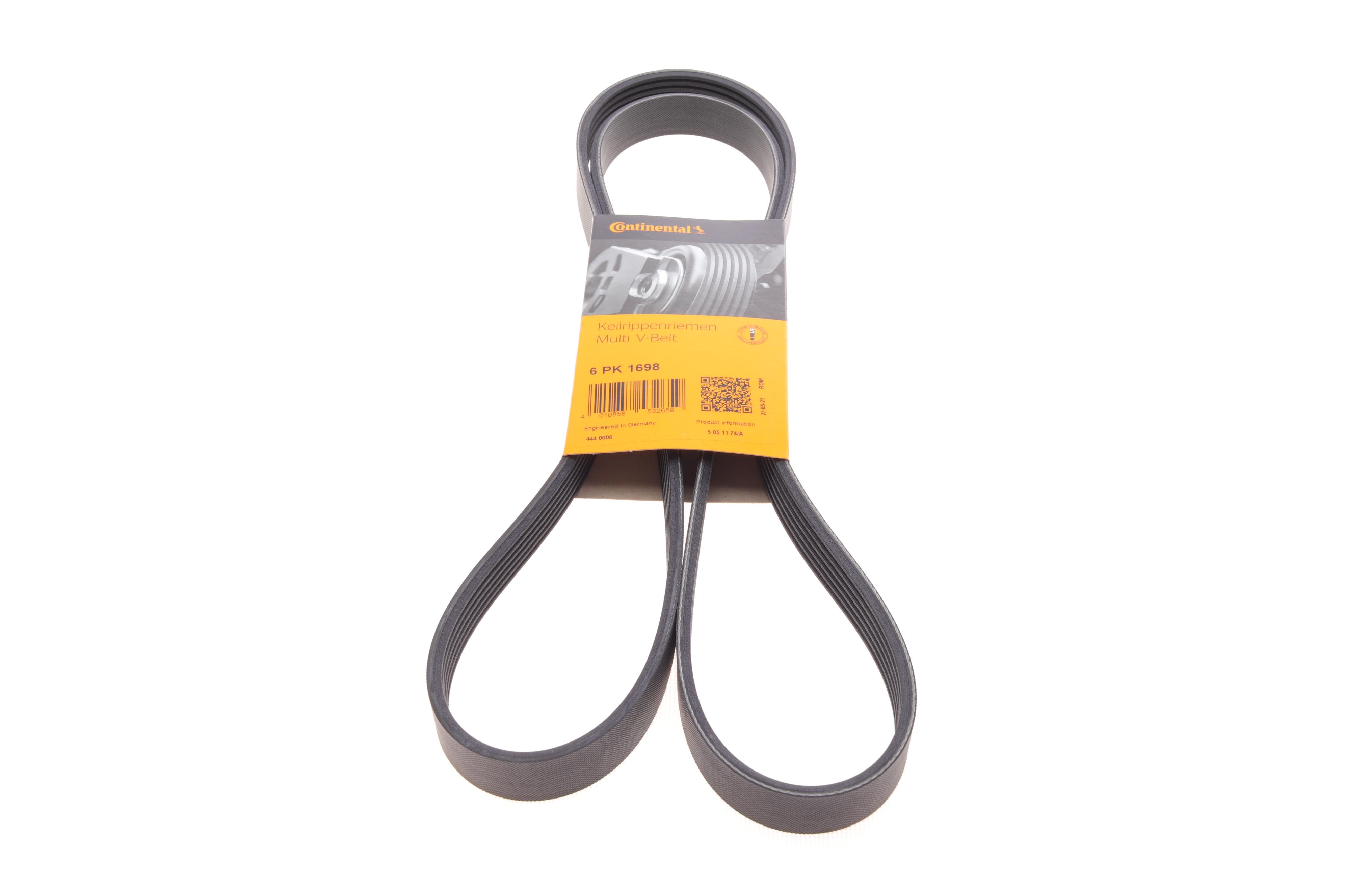 Ремінь генератора Skoda Fabia/VW Passat B6/B7 09-14/Citroen Berlingo/Peugeot 98-/BMW/Chevrolet 11-