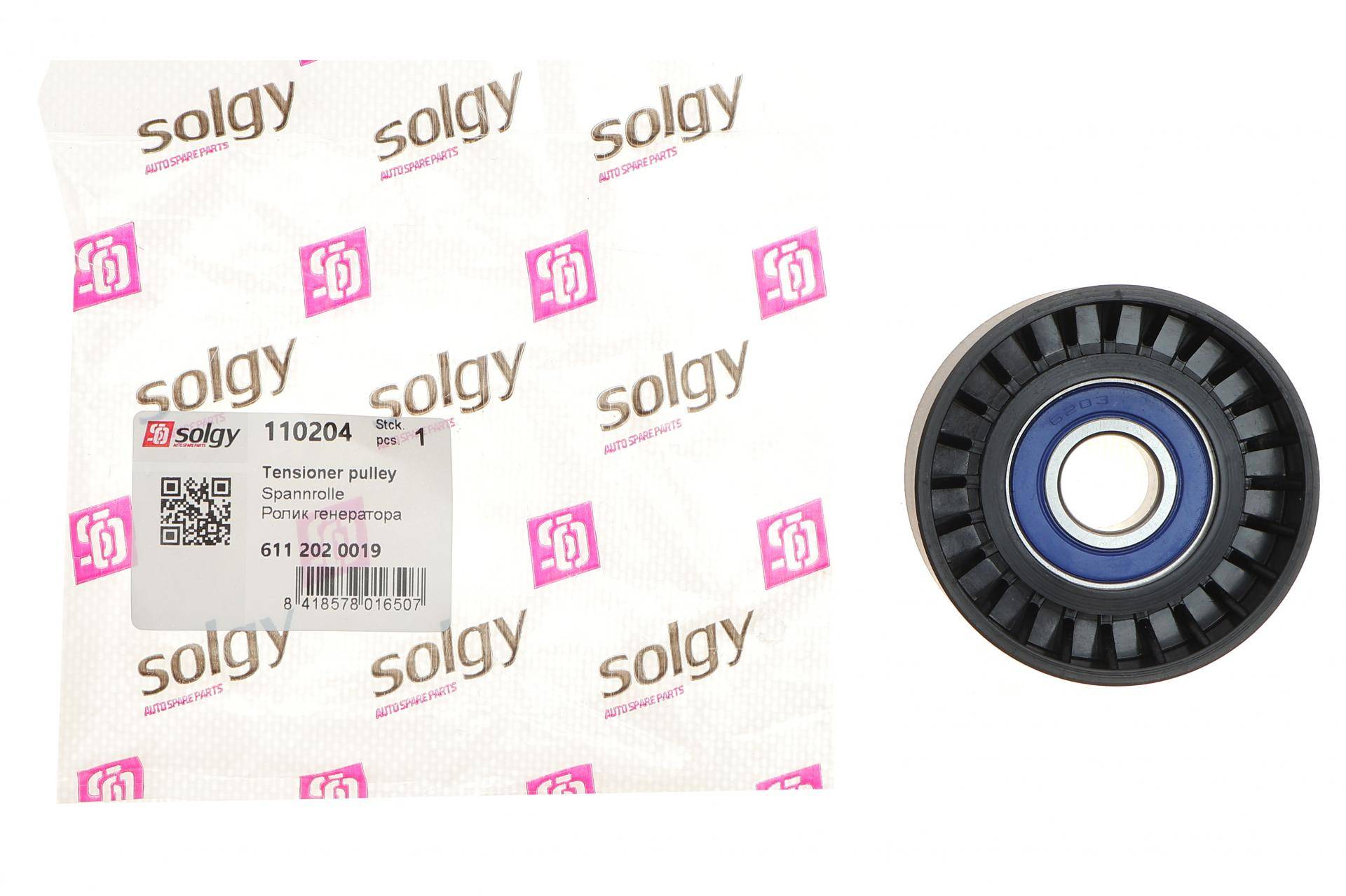 Ролик генератора MB Sprinter CDI (гладкий) (натяжний) (70x26) (підшипник PFI)