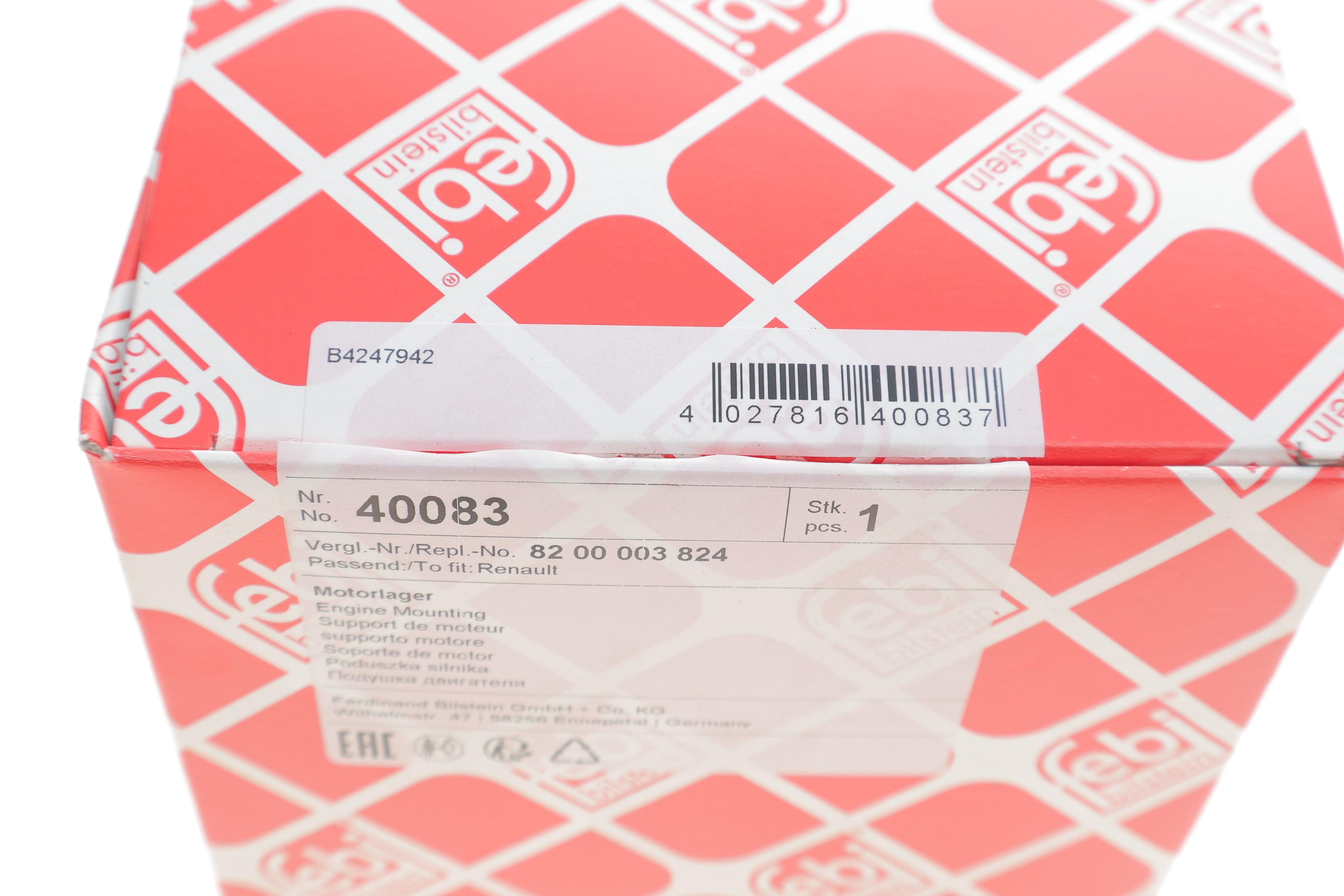 Подушка двигуна (L) Renault Trafic/Opel Vivaro 1.9dTi/2.0dci 01-