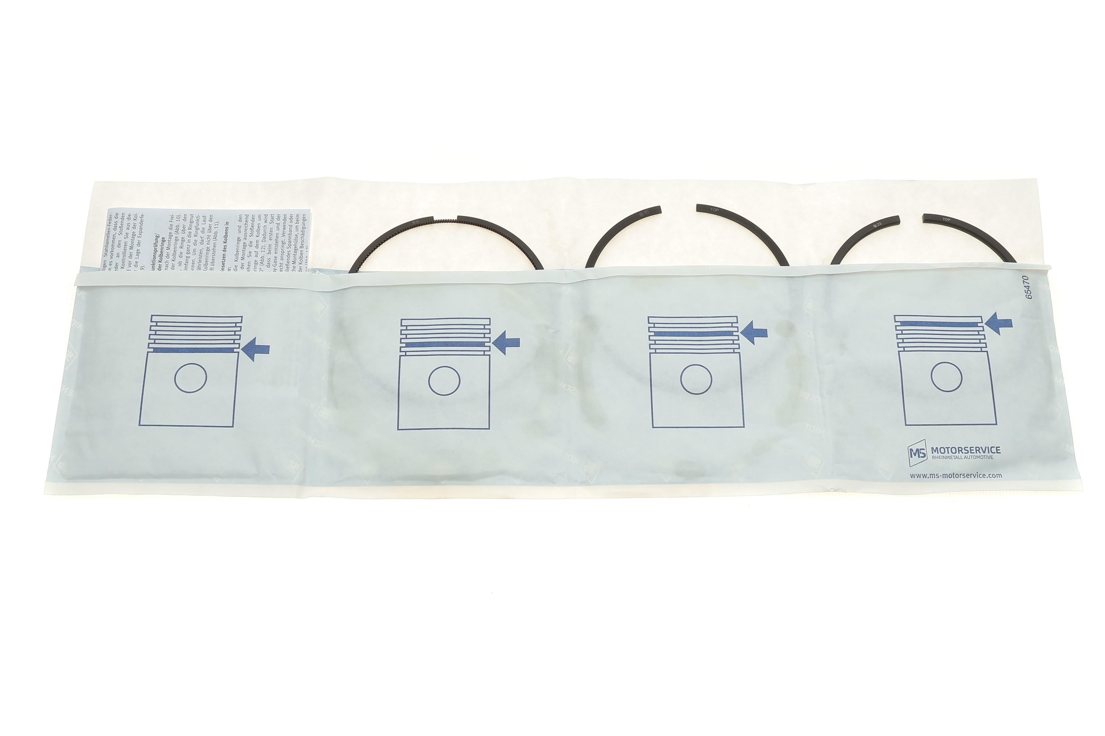 Кільця поршневі Renault Master 2.5dCi (89.00mm/STD) (2.5-1.75-2.5)