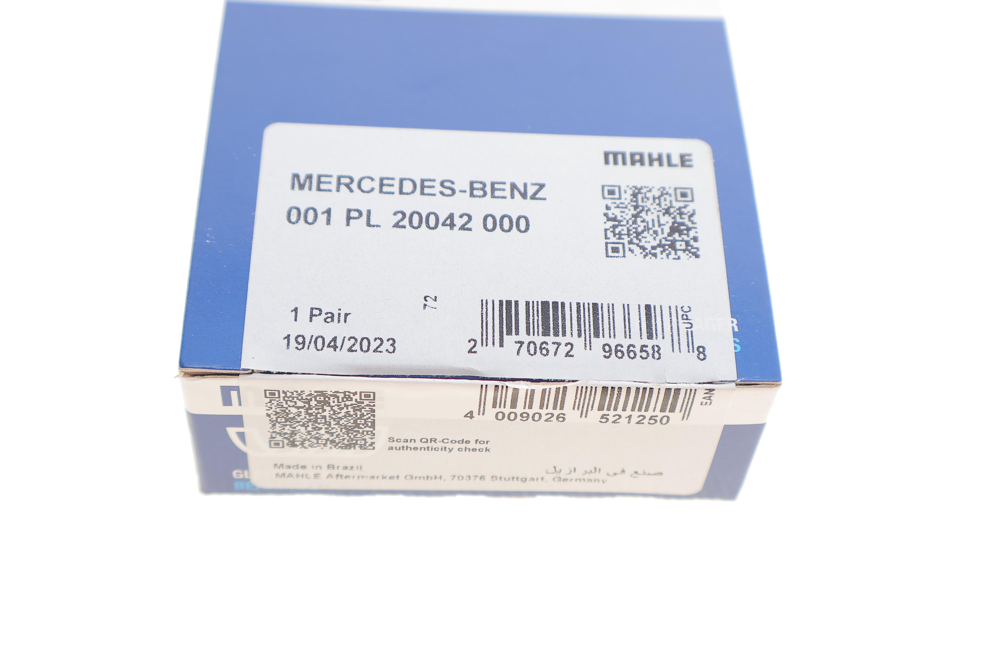 Вкладиші шатунні MB Sprinter 901-906/Vito (W638/639) 2.2CDI (STD)