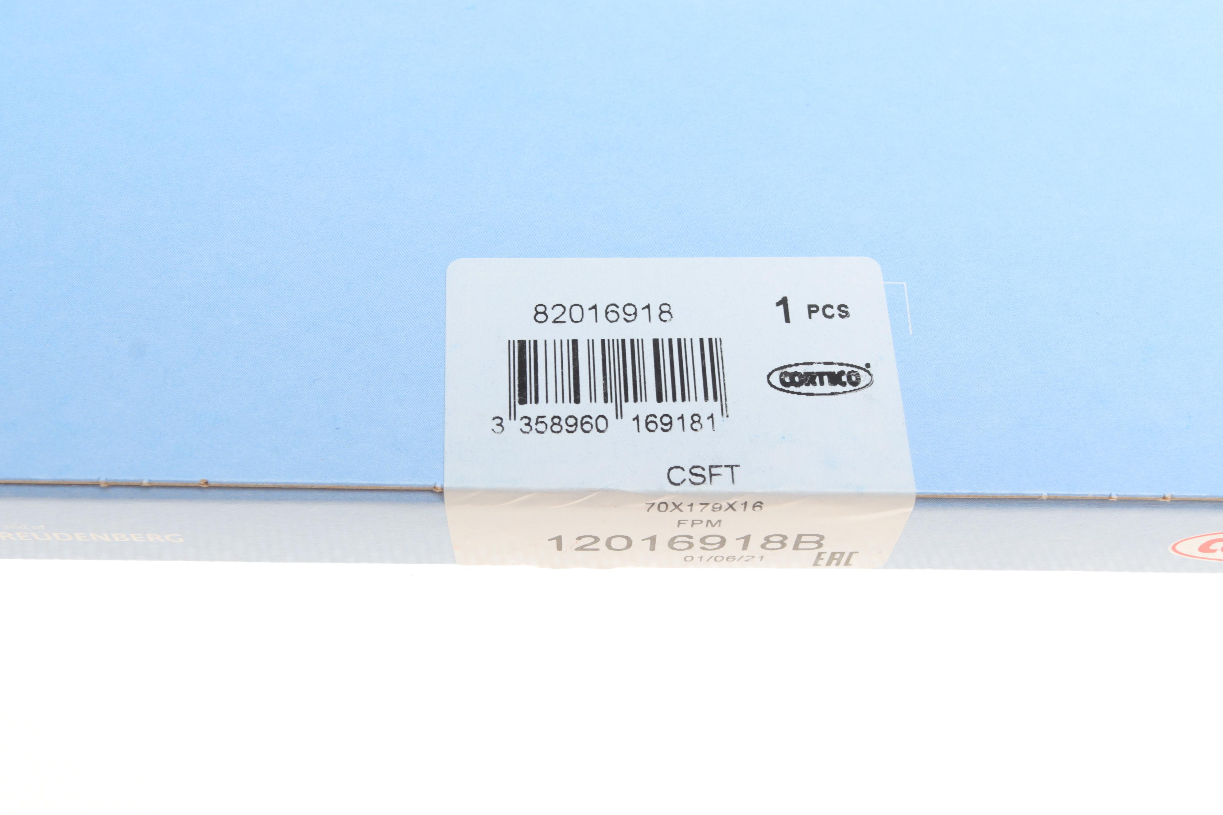 Сальник колінвалу (передній) Fiat Ducato 2.8TD (70x179x16) (в обойме)