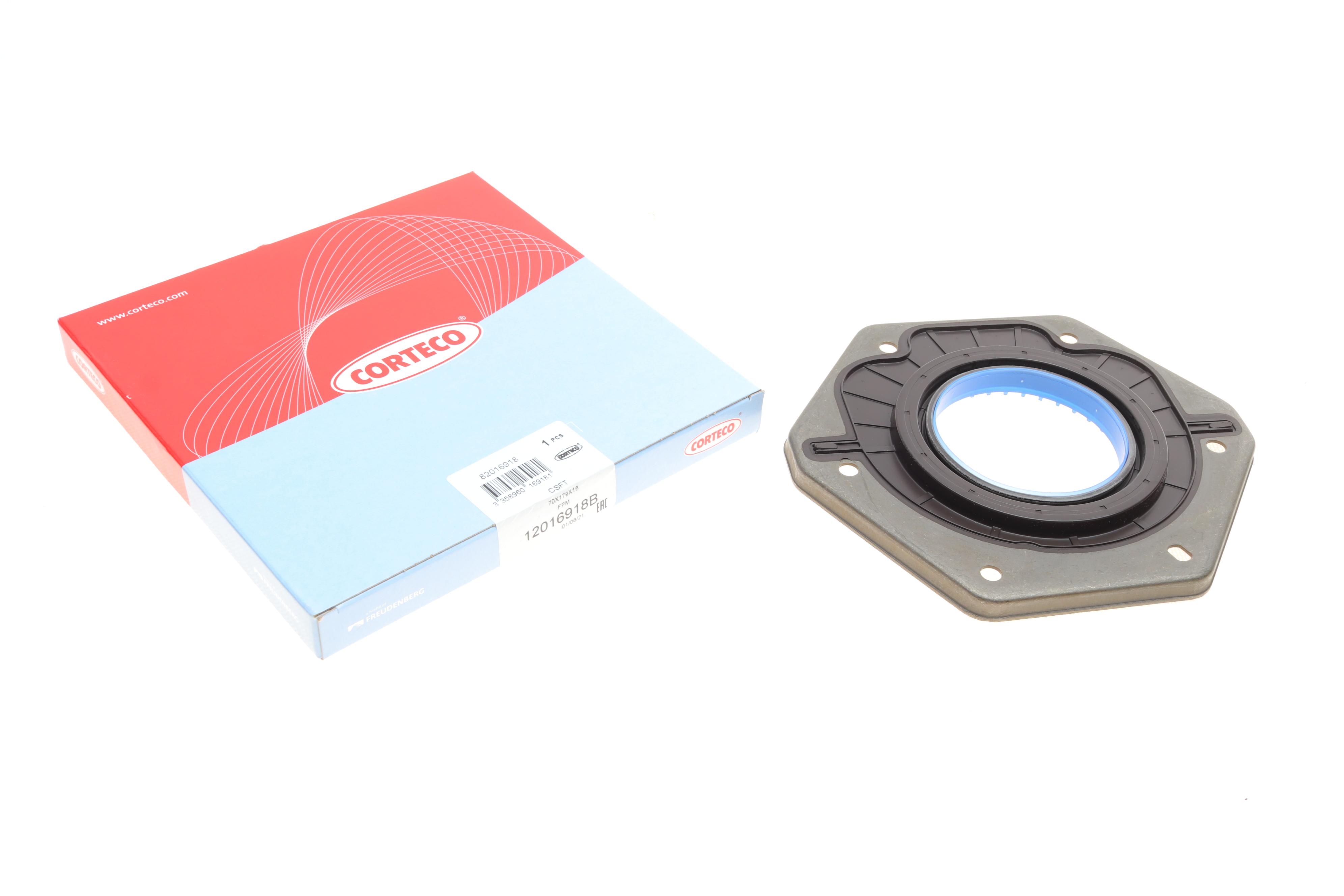 Сальник колінвалу (передній) Fiat Ducato 2.8TD (70x179x16) (в обойме)