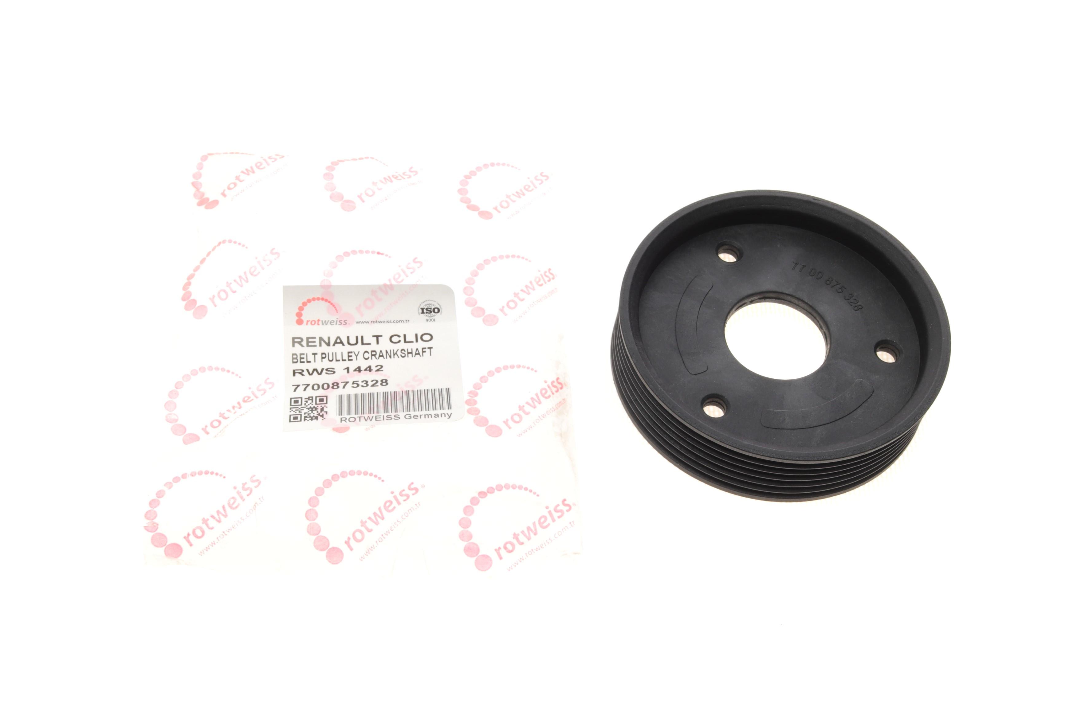 Шків насосу ГПК Renault Kangoo 1.9D/dCi