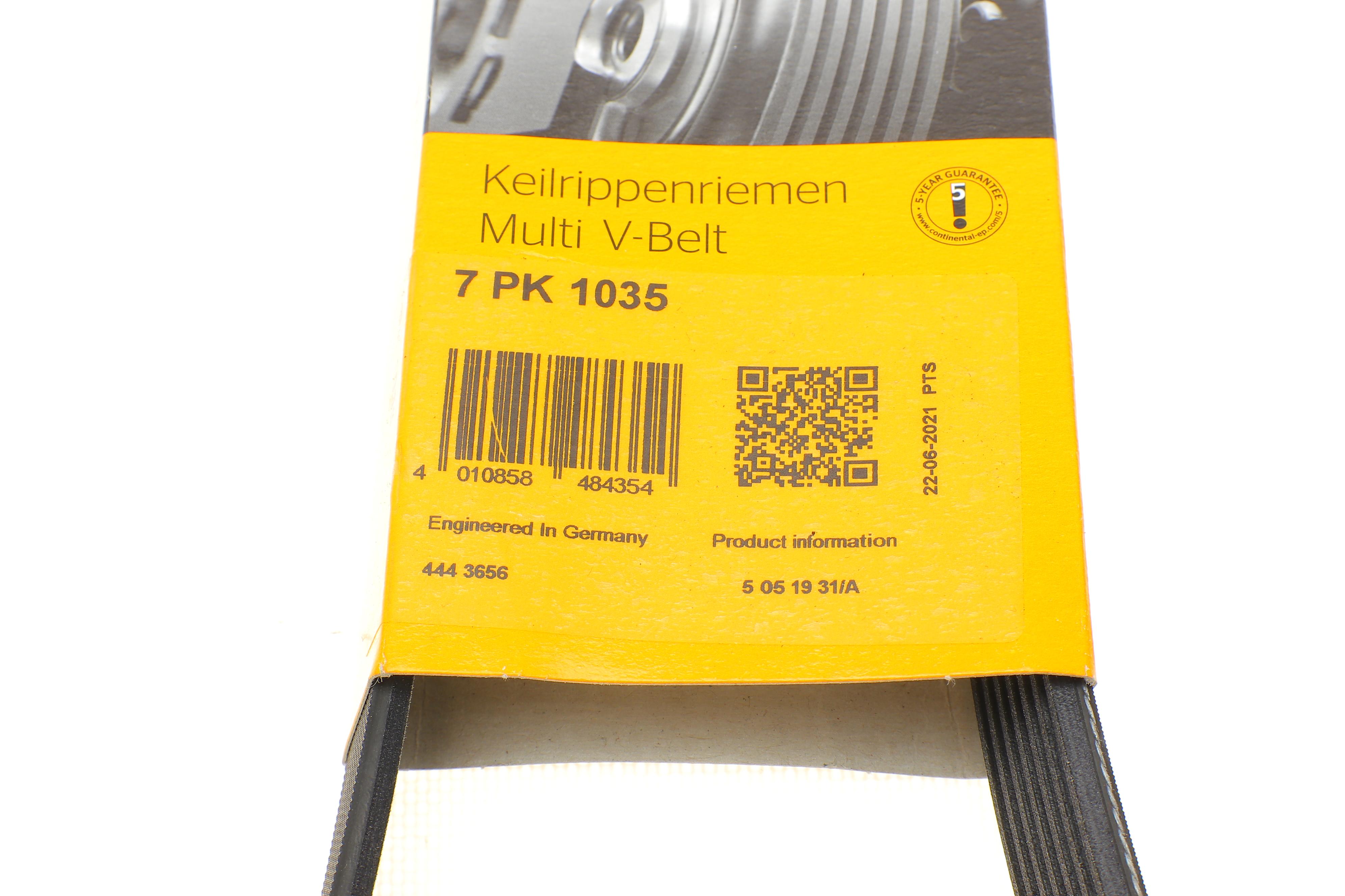 Ремінь генератора Renault Clio III/Modus/Twingo 1.2 05-/BMW 7 (E38) 5.4 94-01/Nissan Pathfinder 12-