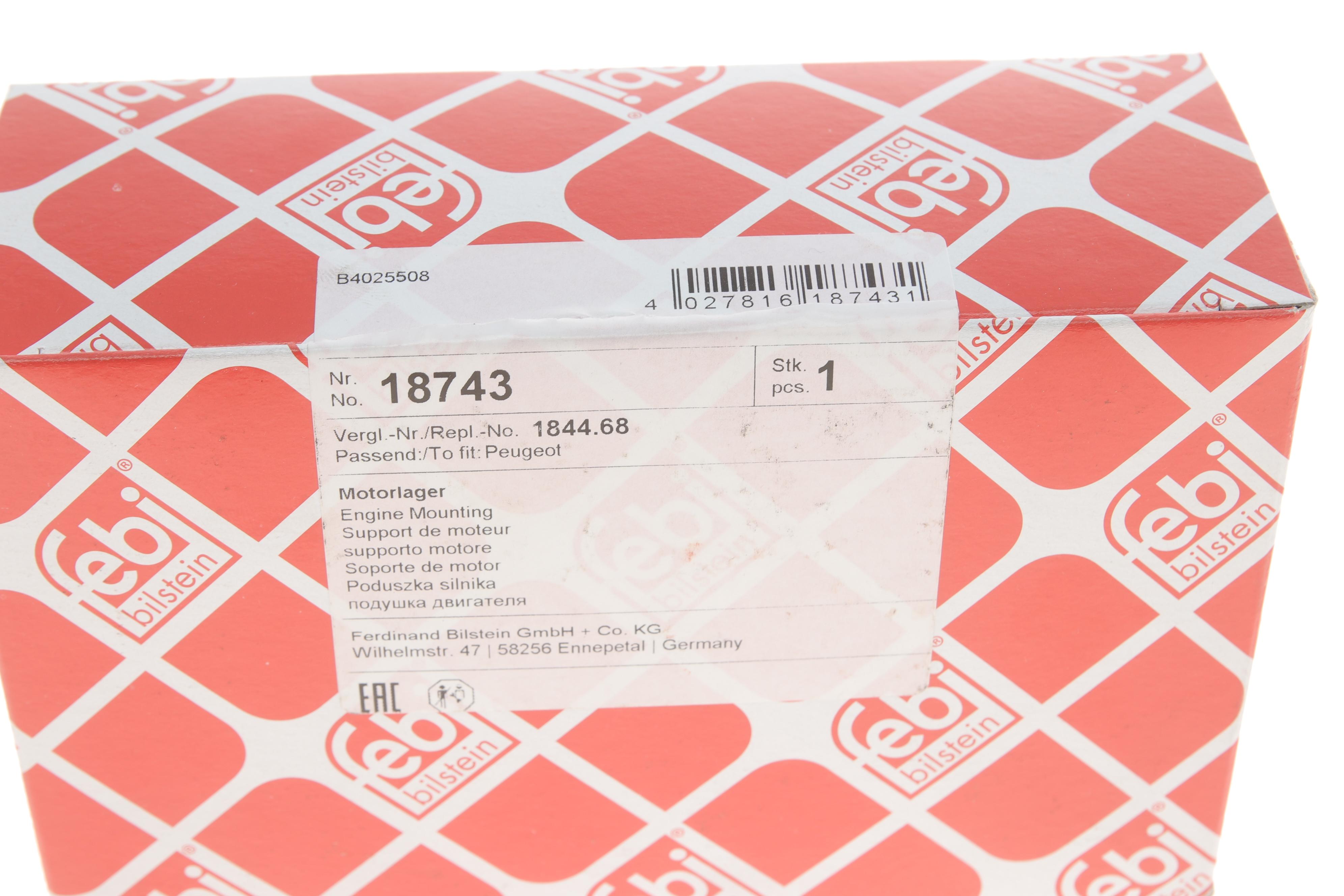 Подушка двигуна (L) Citroen Berlingo/Peugeot Partner 96-