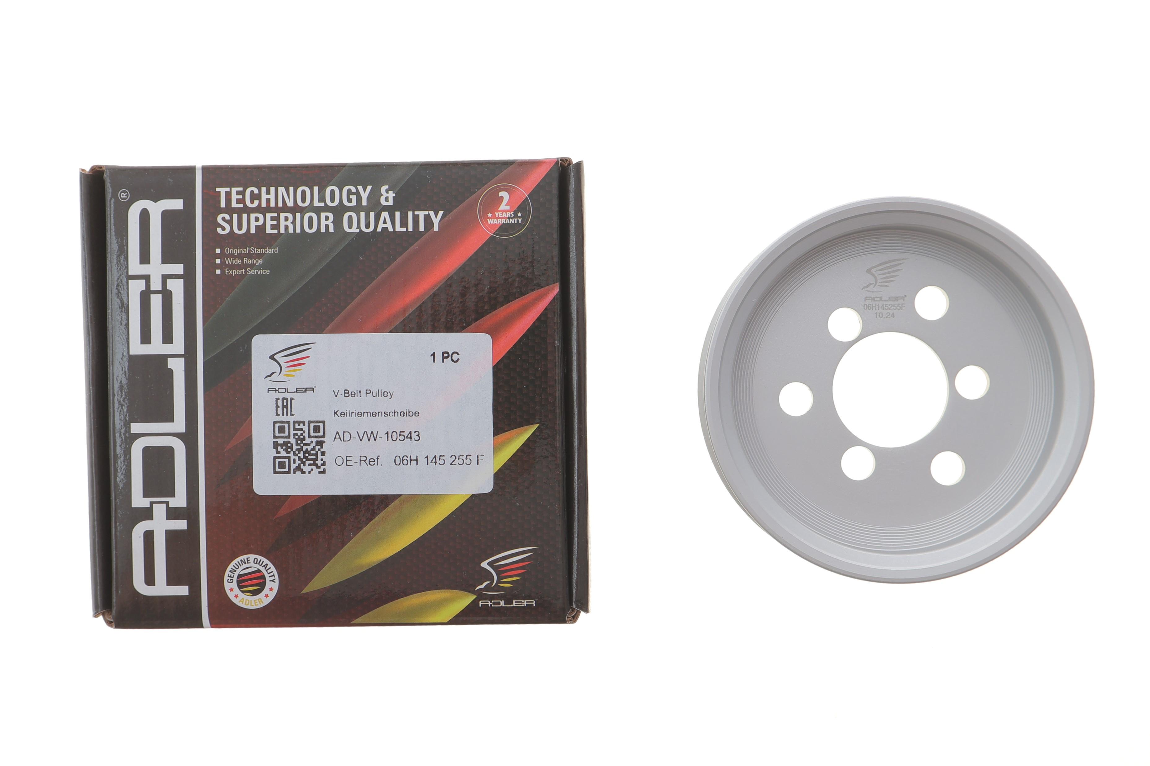 Шків насосу ГПК VW Crafter/T5 2.0TDI 03-16