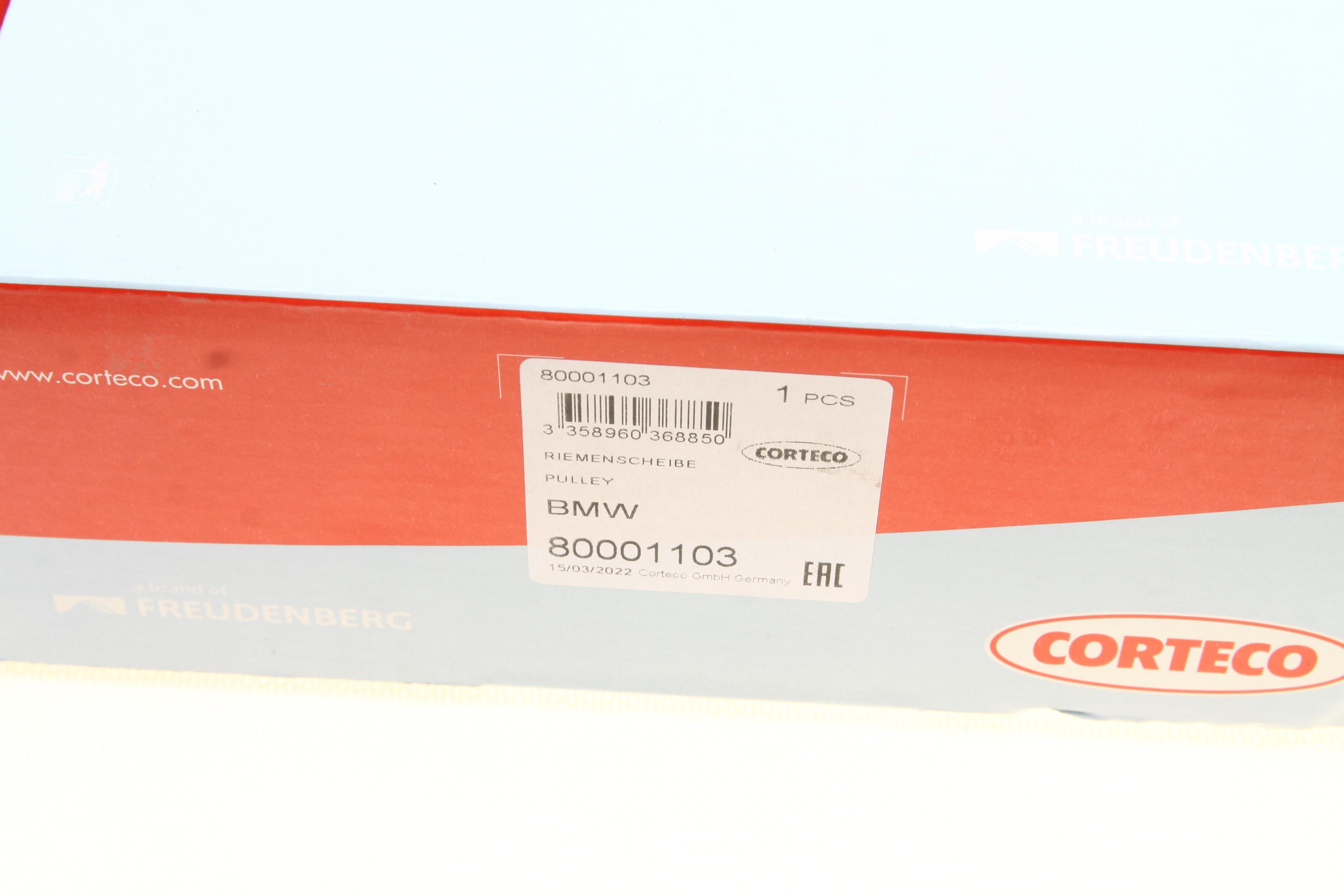 Шків колінвалу BMW 2.5D/3.0D 02-