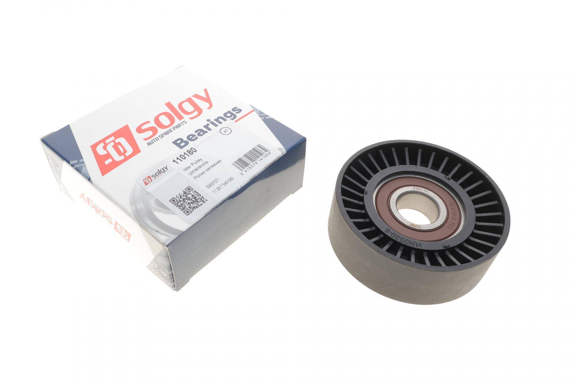 Ролик генератора Fiat Doblo 1.6 01- (натяжний) (70х24)