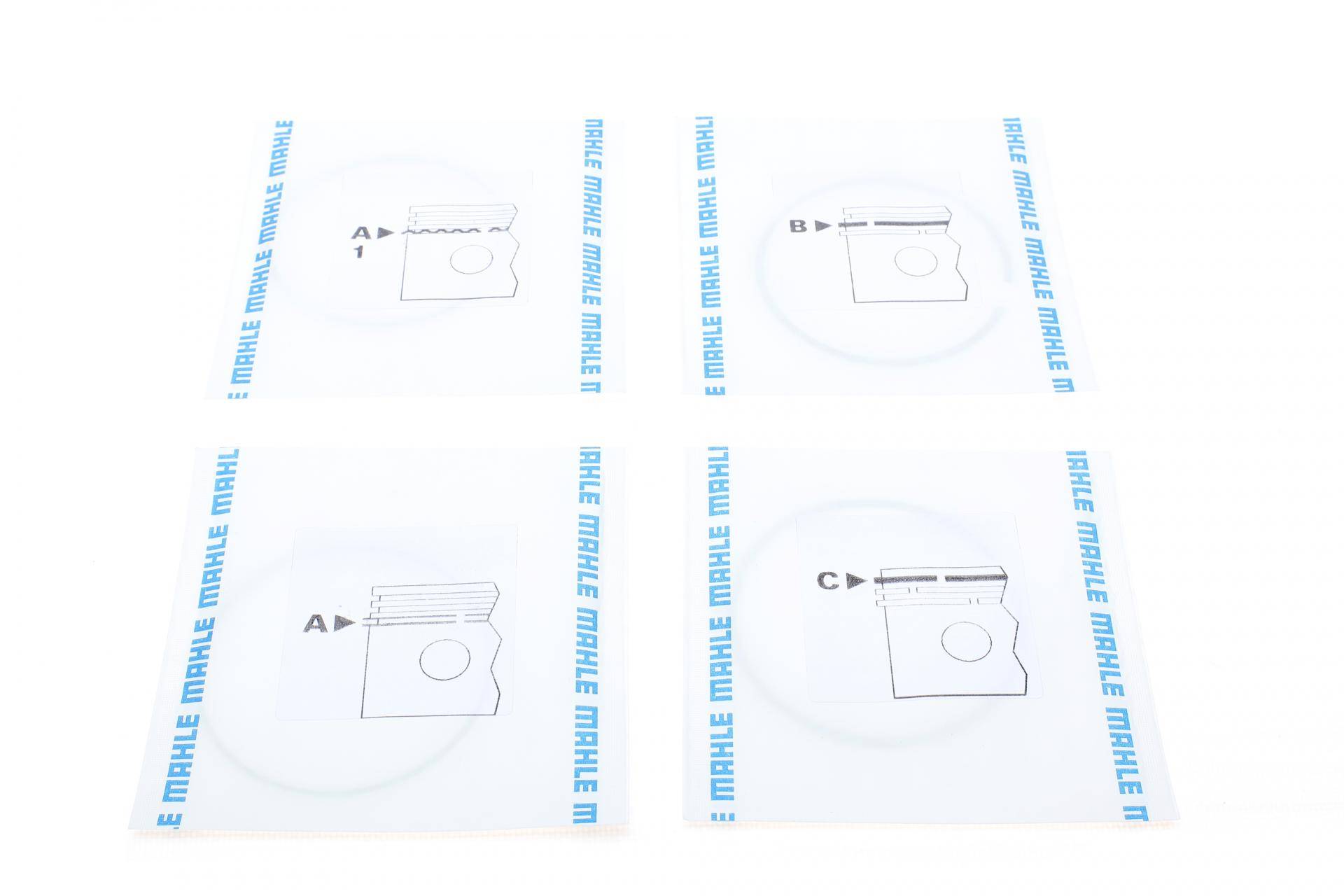 Кільця поршневі Seat Cordoba/Skoda Felicia/VW Caddy/Golf 1.4/1.6 91-09 (76.51mm/STD) (1.2-1.5-2.5)