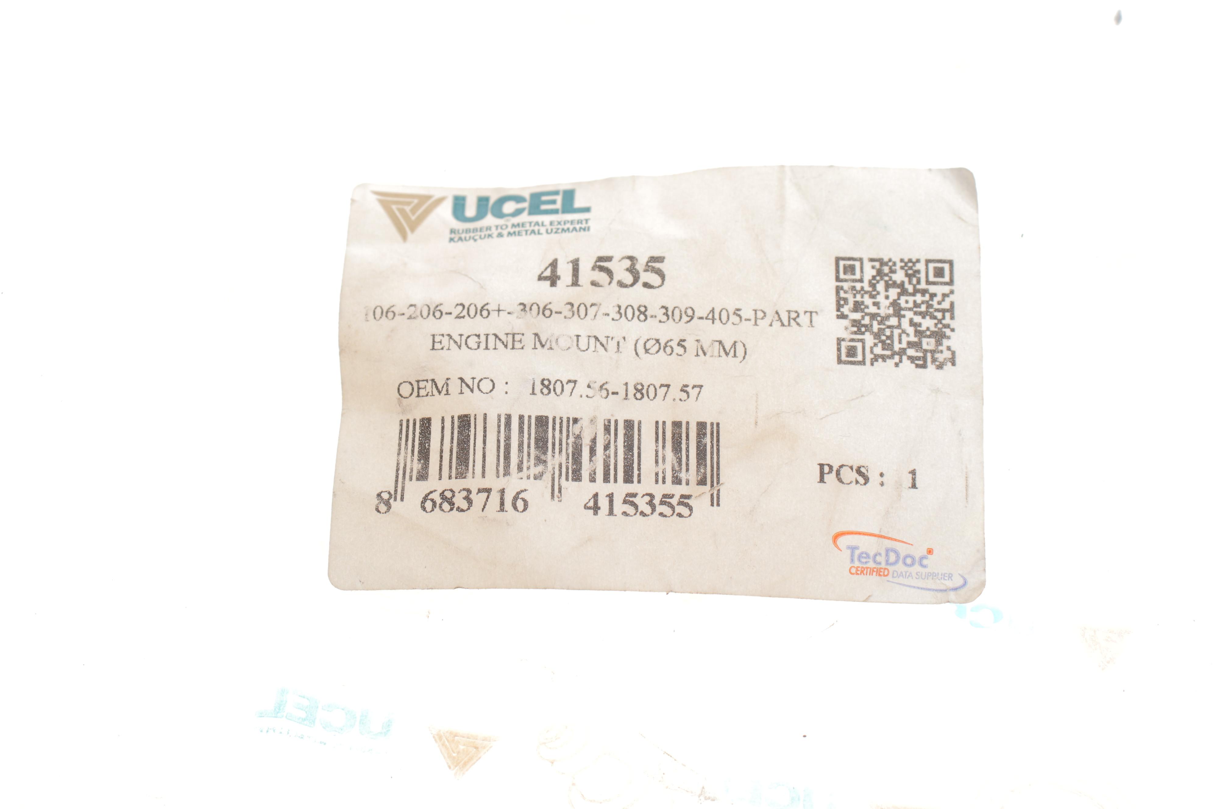 Подушка двигуна (задня) Peugeot Partner/Citroen Berlingo 96-