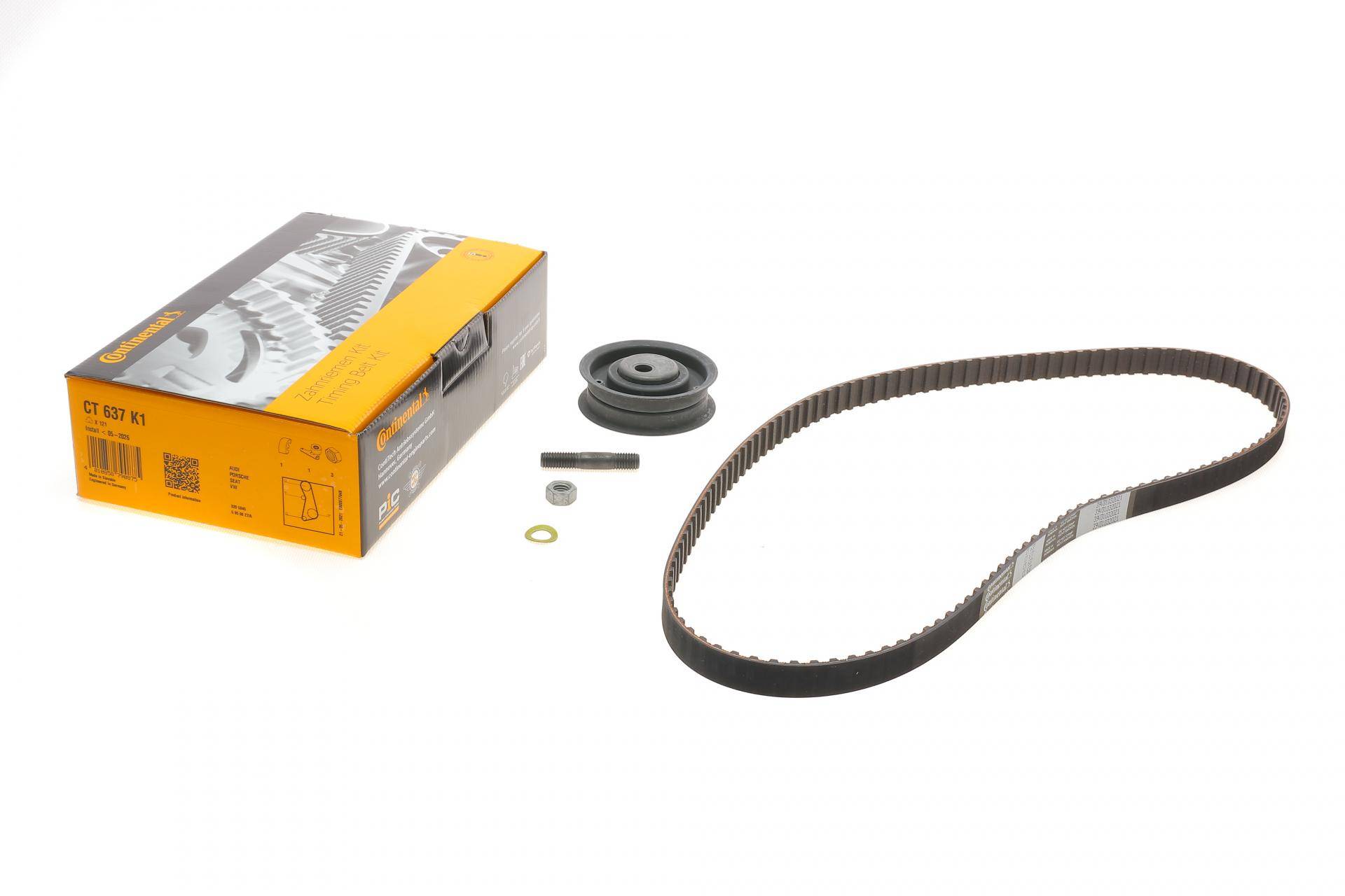 Комплект ГРМ VW Golf/Caddy/Passat/T4 1.6-1.8/LT 2.0 -97 (18x121z)