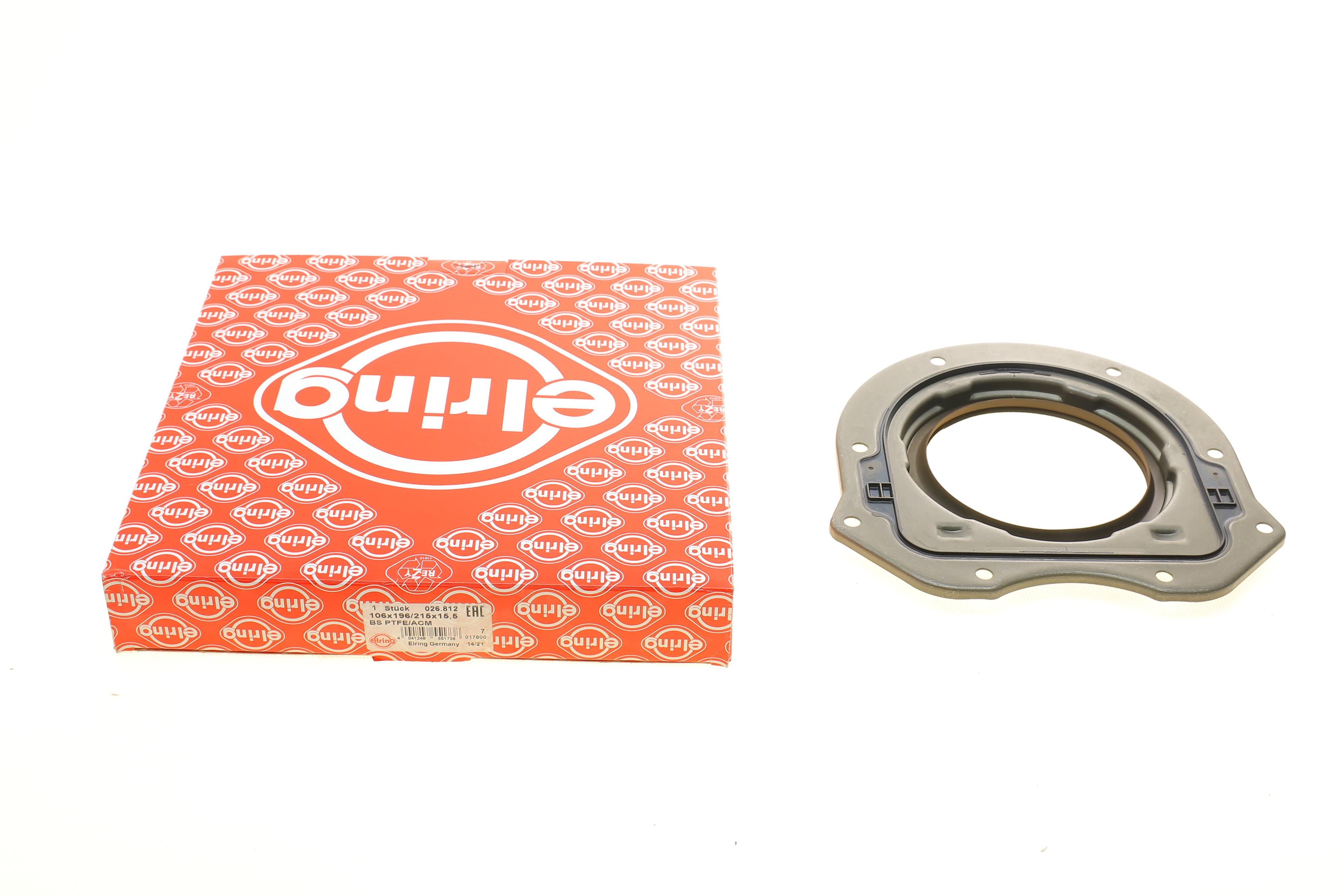 Сальник колінвалу (задній) Fiat Ducato 06-/Ford Transit 2.0/2.2/2.4TDCi (106x196/215)