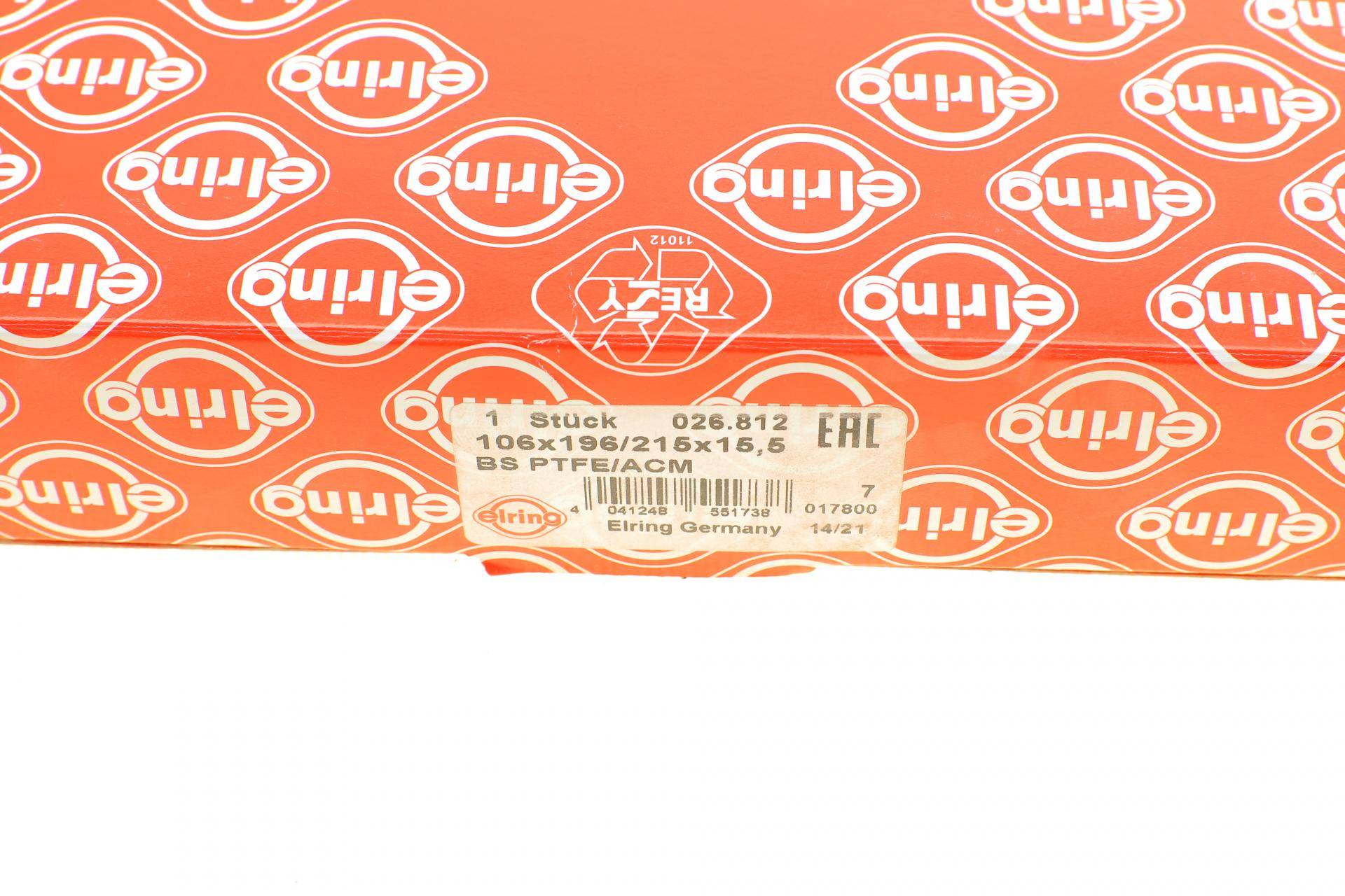 Сальник колінвалу (задній) Fiat Ducato 06-/Ford Transit 2.0/2.2/2.4TDCi (106x196/215)