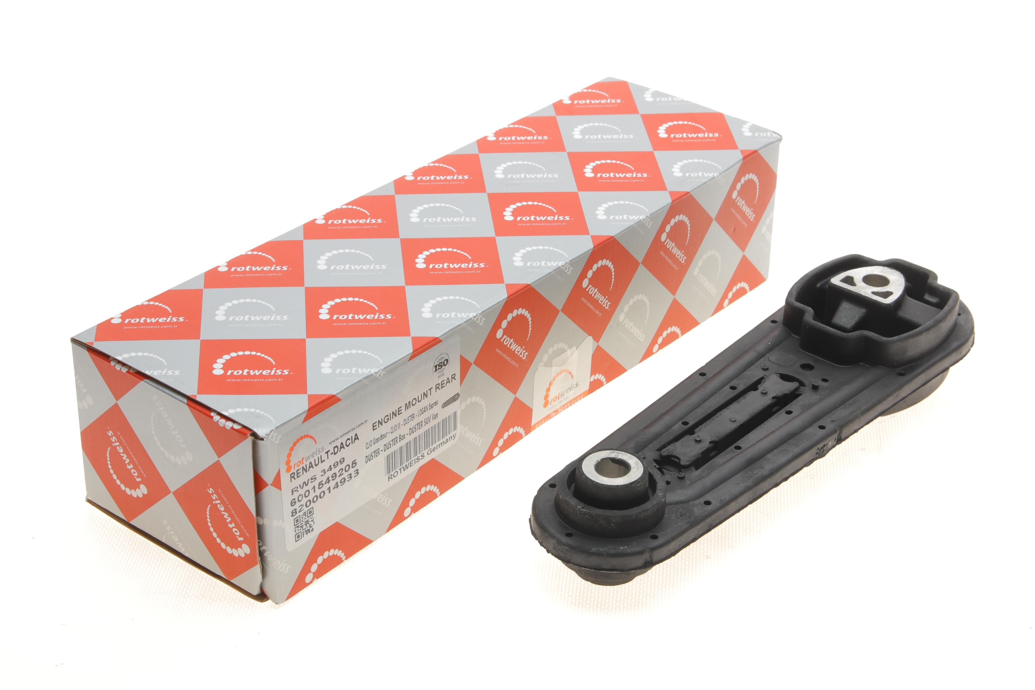 Подушка двигуна (задня) Renault Megane II 1.5 DCI/ Logan 1.4/1.6/1.5dCi 04-