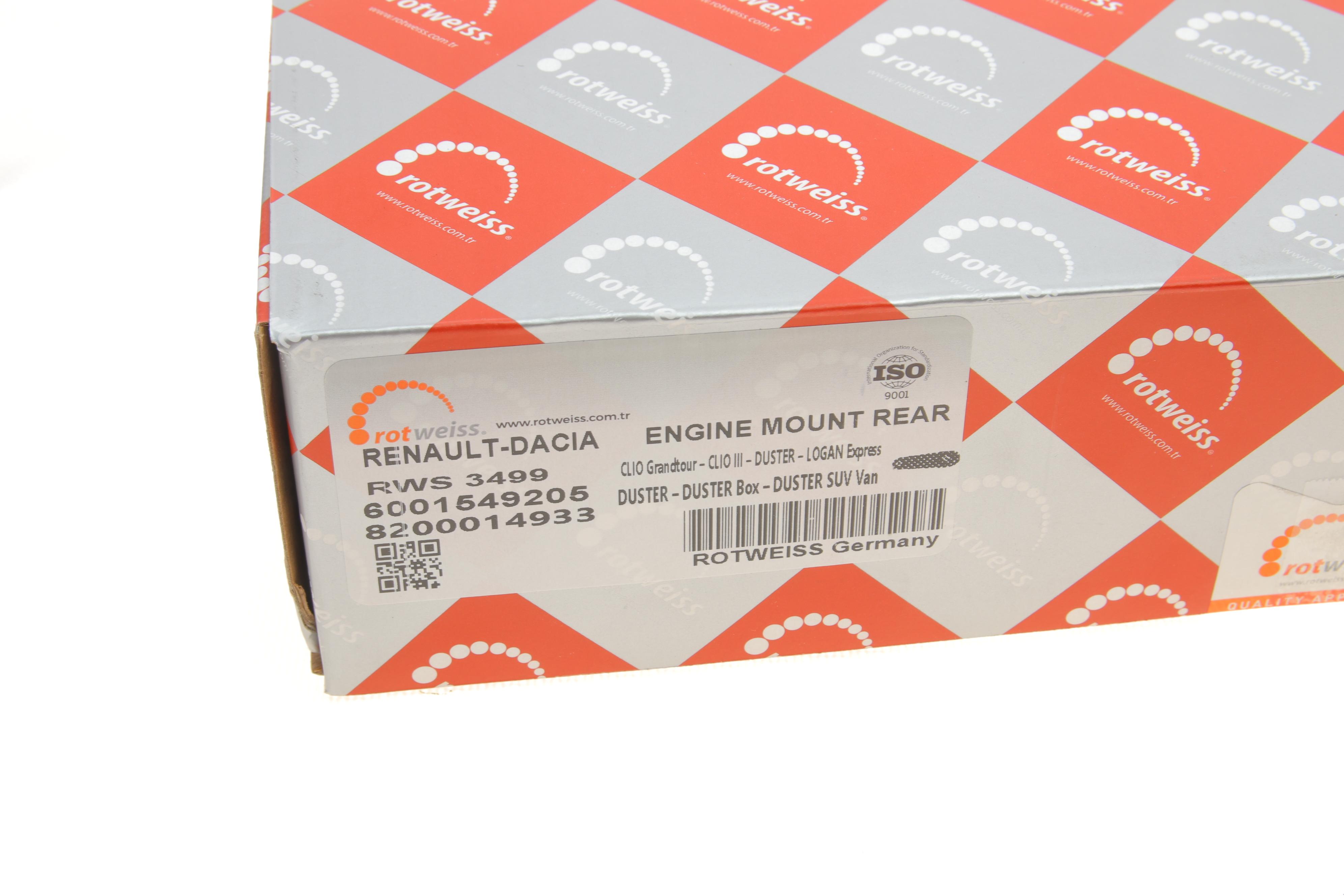 Подушка двигуна (задня) Renault Megane II 1.5 DCI/ Logan 1.4/1.6/1.5dCi 04-