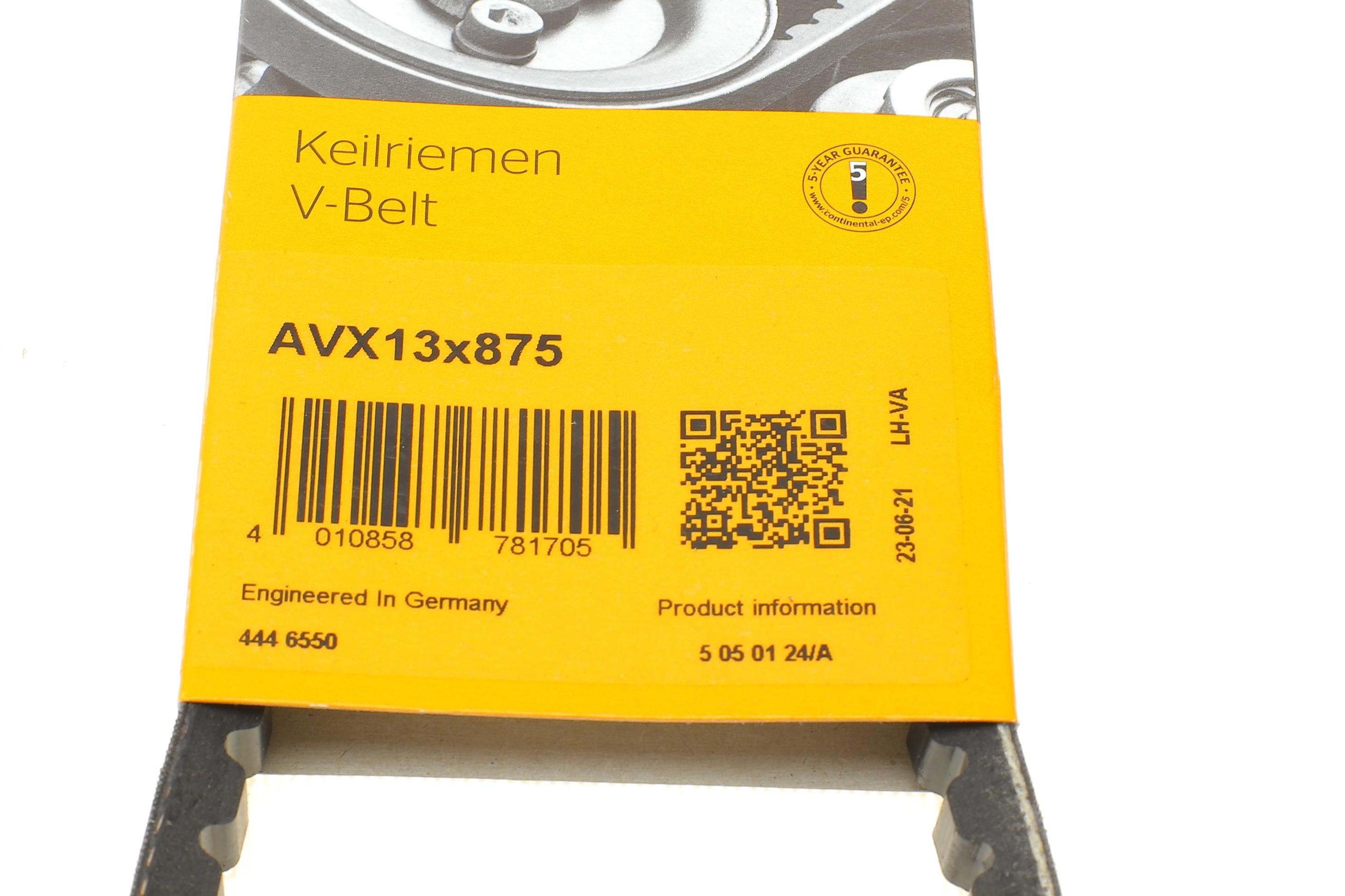 Ремінь генератора Mitsubishi L200 2.5D/TD 96-07/Pajero 3.0 97-/Iveco Daily/MB 190/VW LT 85-96