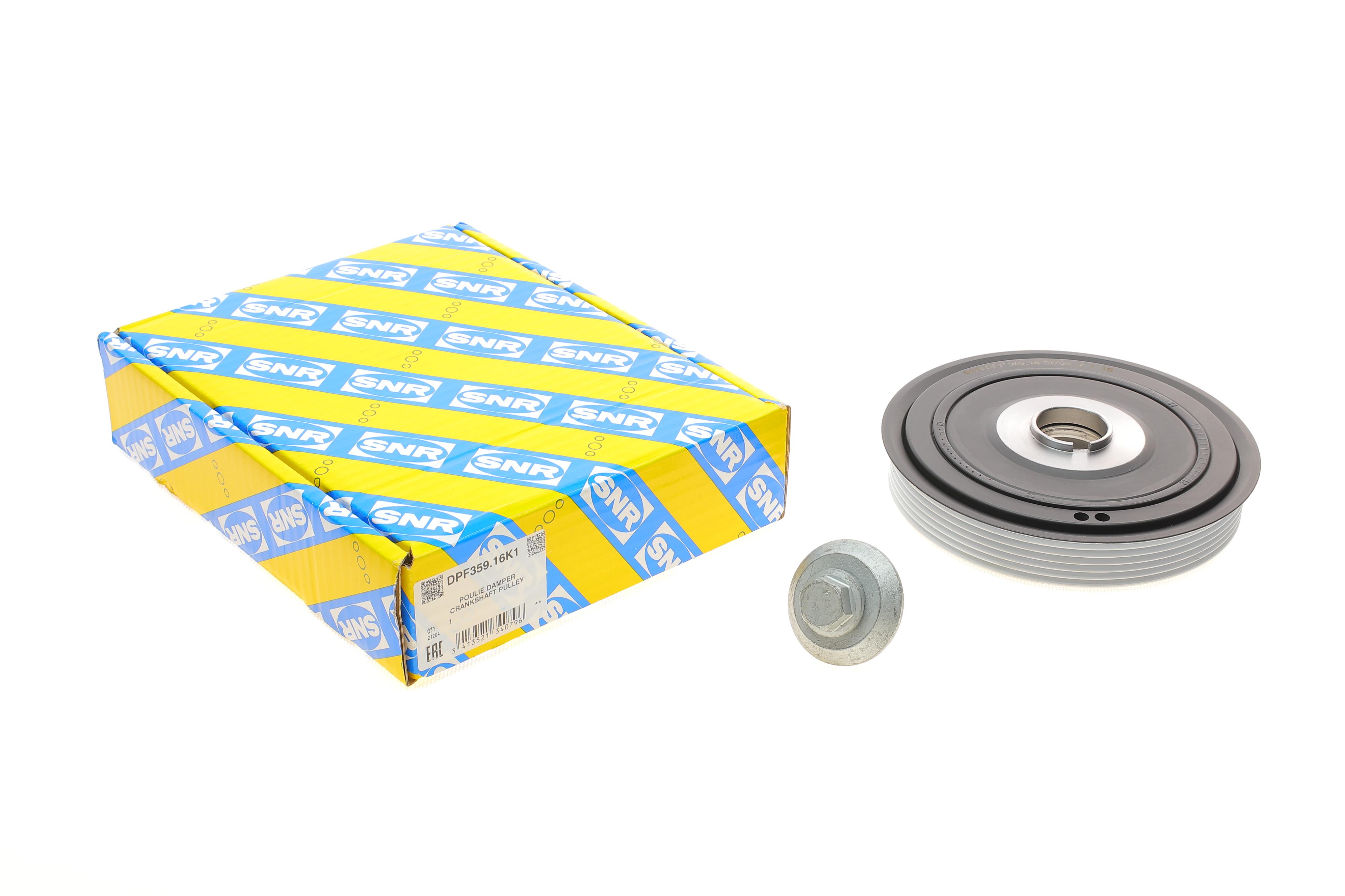 Шків колінвалу Citroen/Peugeot 1.4/1.6HDI 06- (6PK)