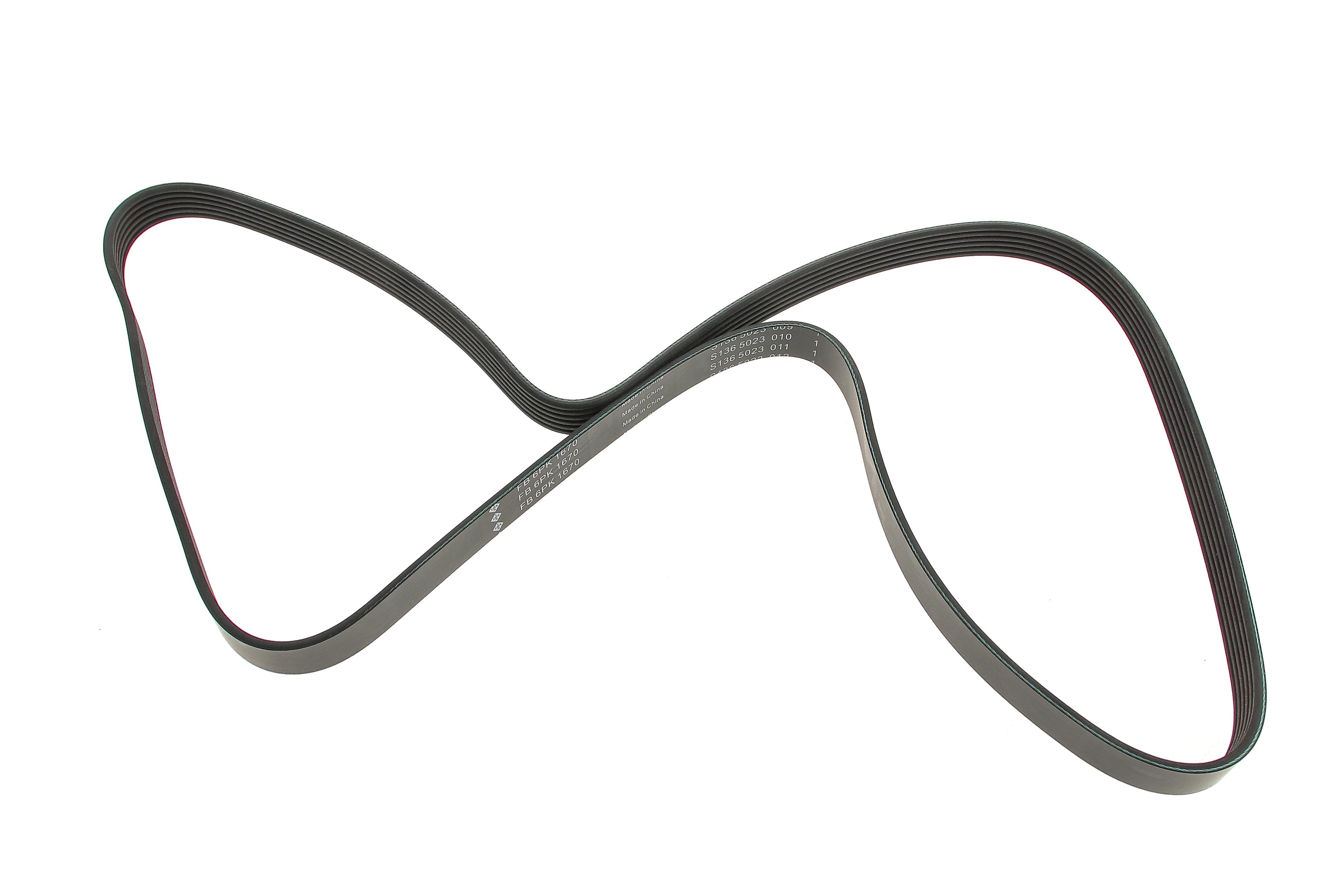 Ремінь генератора Fiat Doblo 1.3/1.6D 10-/Ducato 2.2D/Ford Transit 2.2TDCI 06-