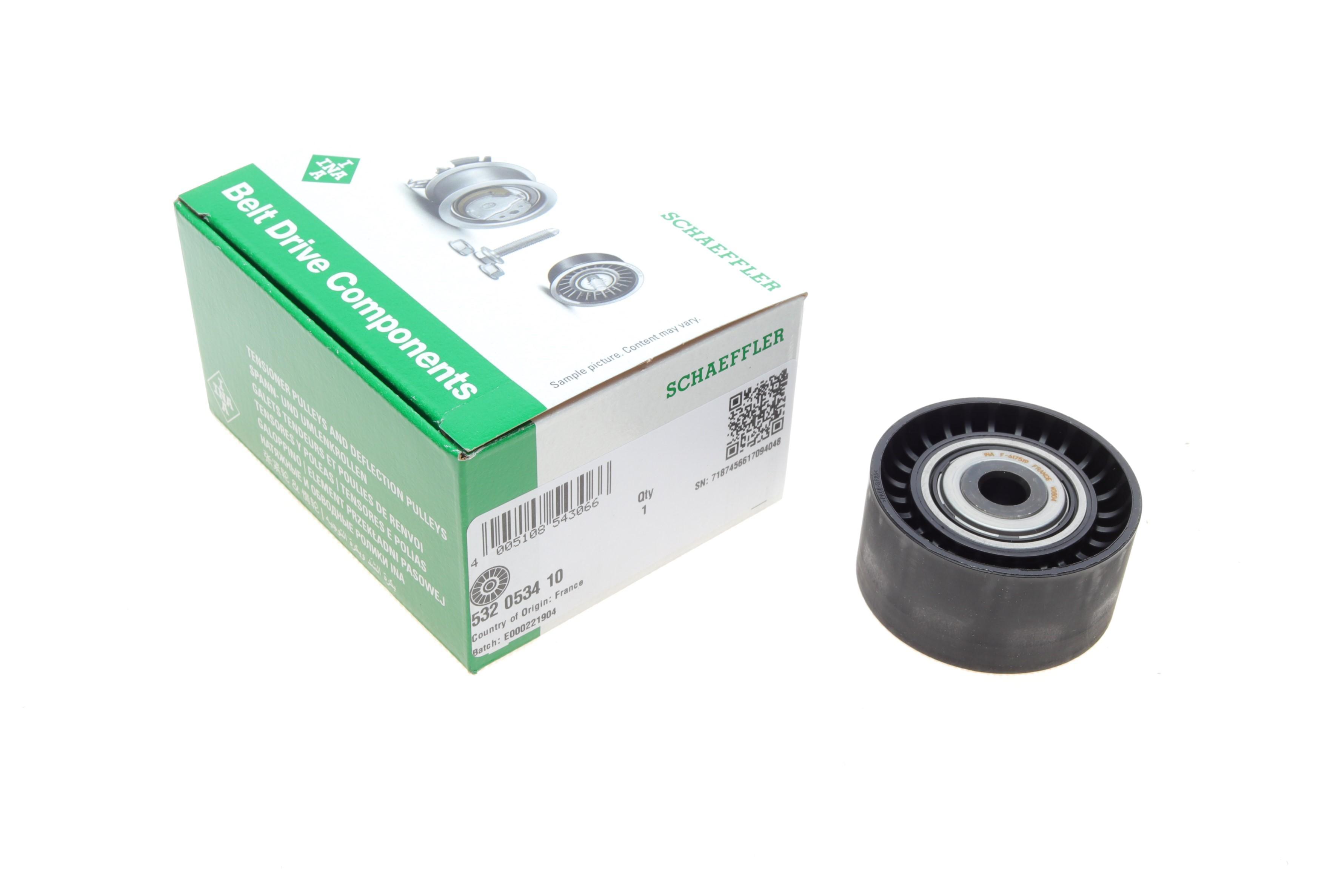 Ролик генератора Renault Trafic/Opel Vivaro 1.6dCi/2.0DCI 06- (паразитний) (60х30), M9R/G9U/R9M