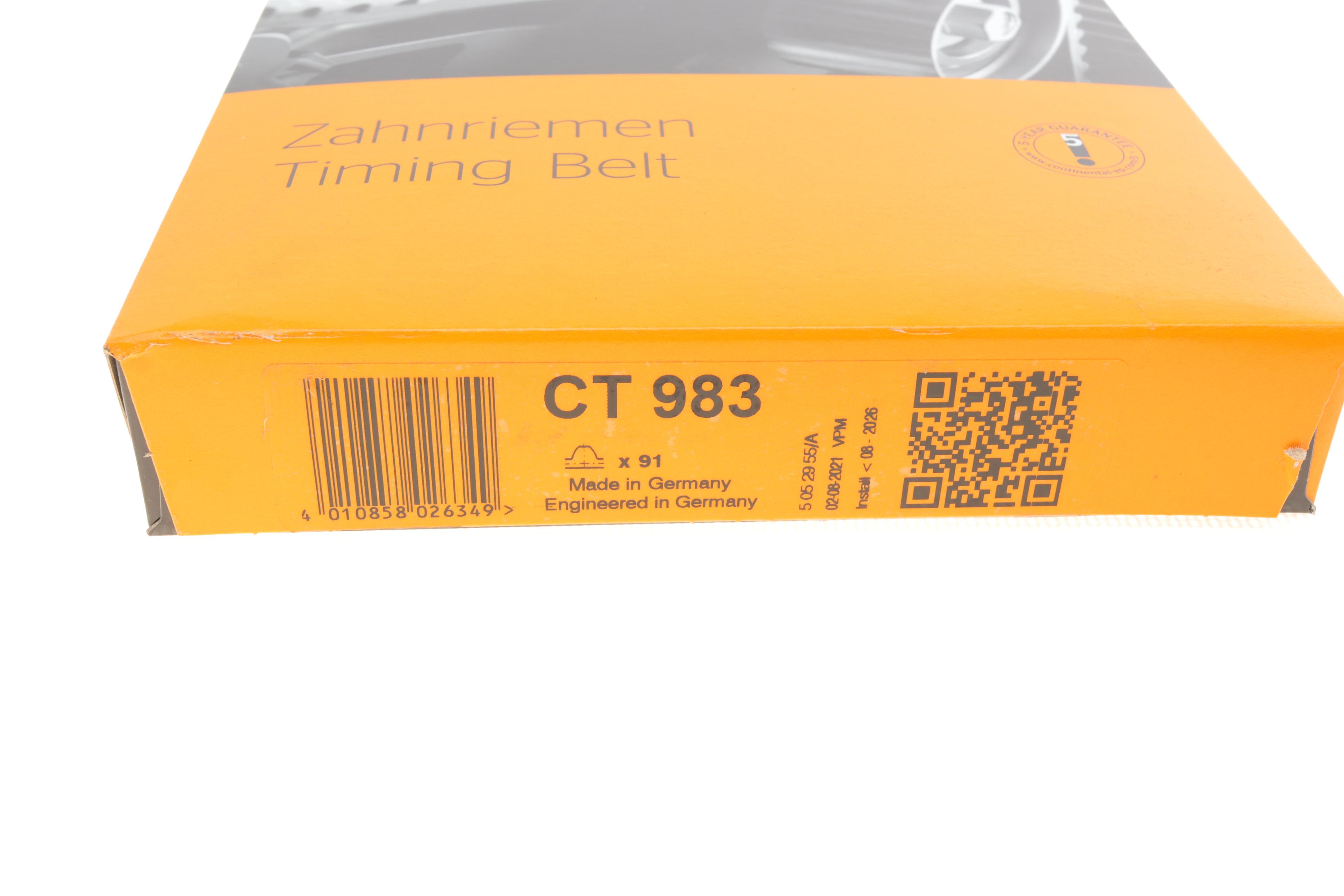 Ремінь ГРМ Ford Transit Connect/Mondeo/Focus/Fiesta 1.8TDCi 99-15 (91x20)